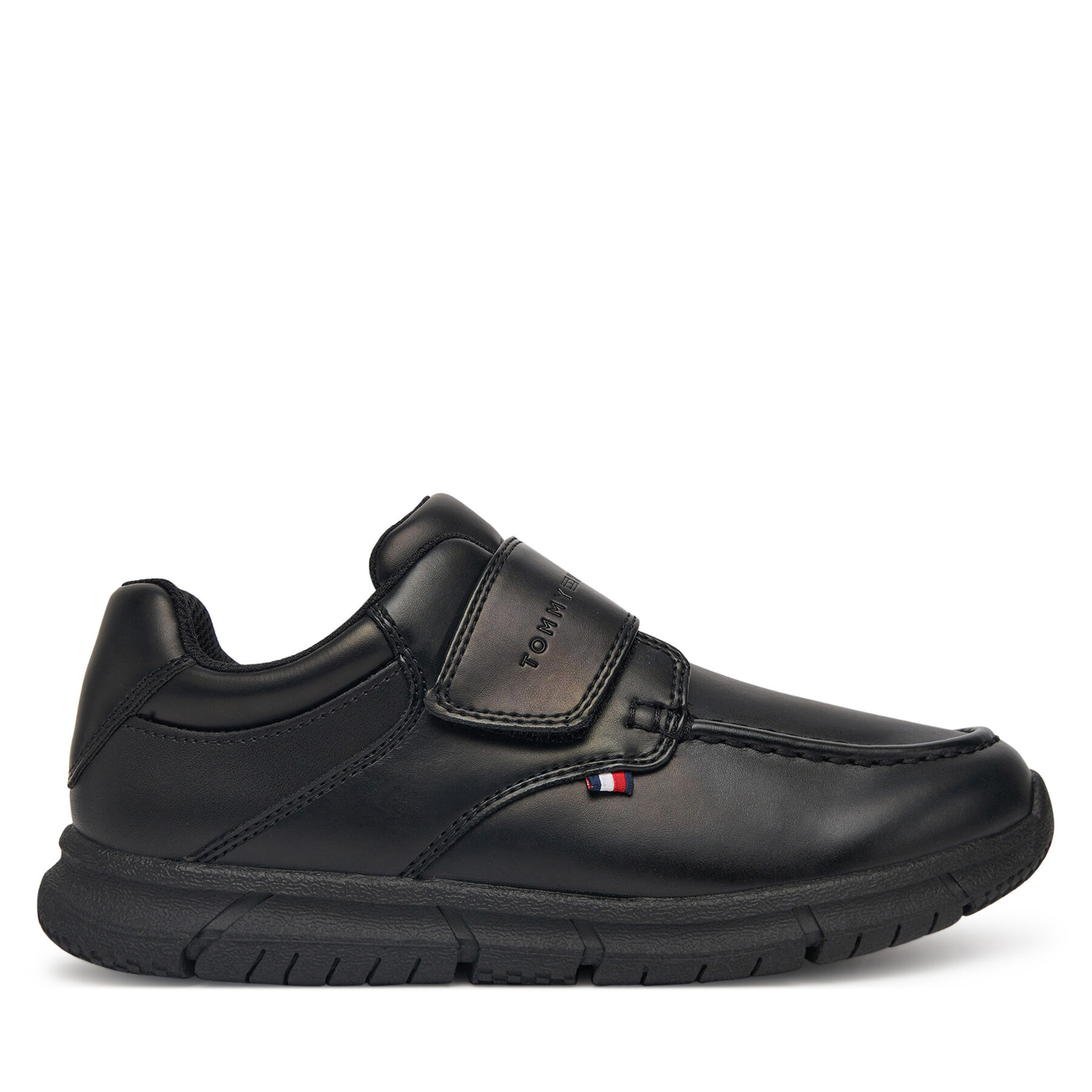 Nizki čevlji Tommy Hilfiger Low Cut Velcro Shoe T3B4-33176-1355 S Črna