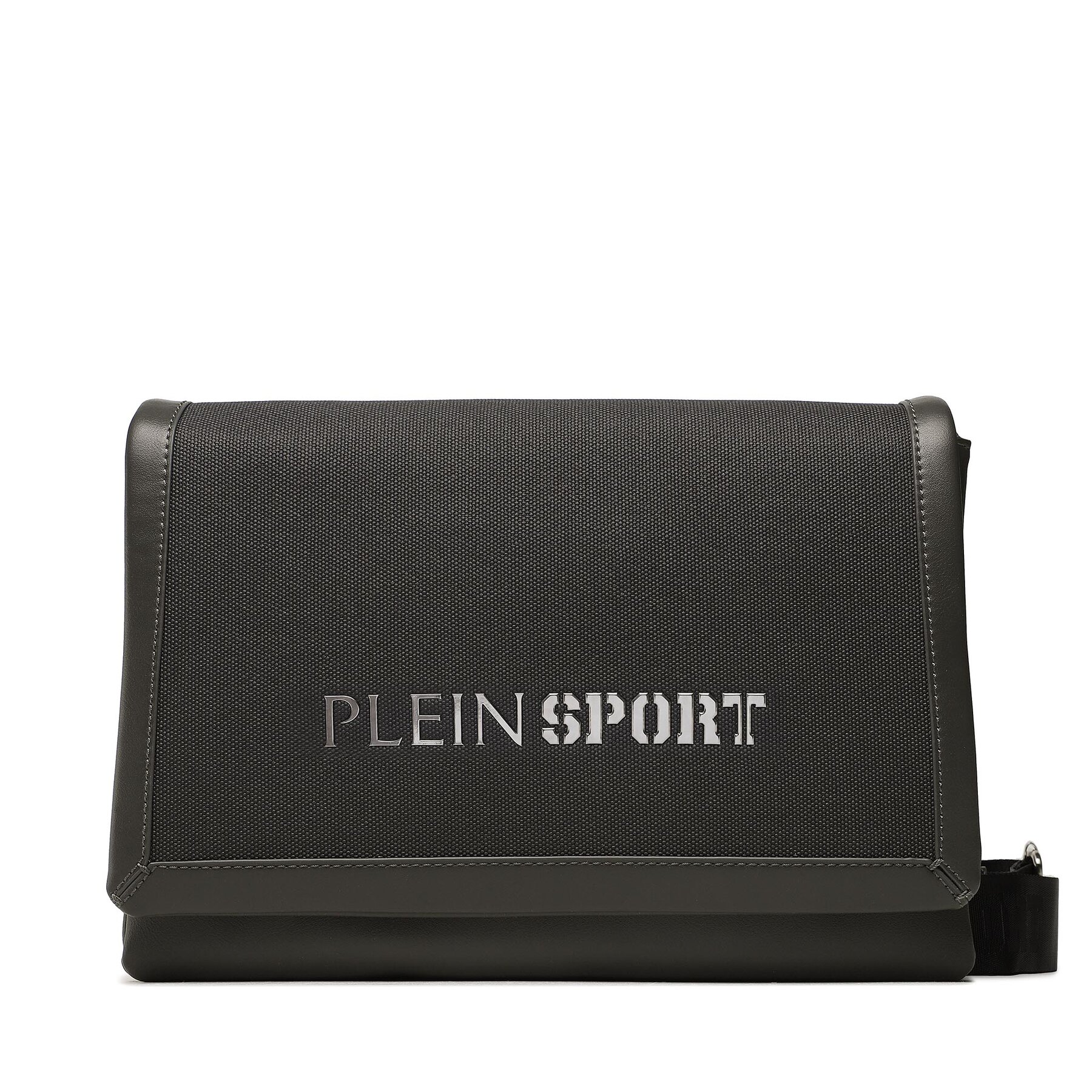 Geantă Plein Sport Crossover With Flap Causeway 2110067 Dark Grey 495 2110067 imagine noua 2022