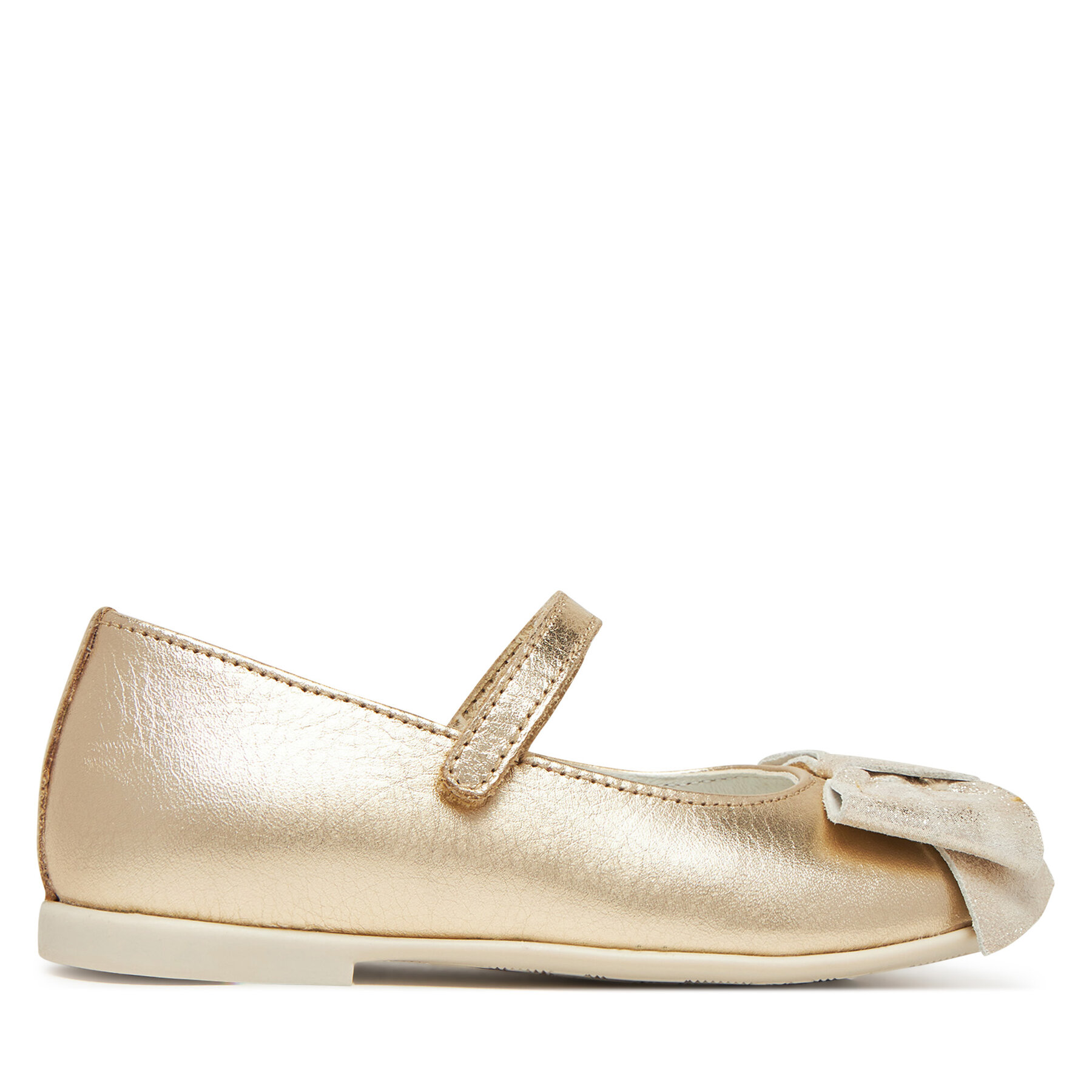 Kinder Ballerinas Naturino, Schuhgröße 24, Goldfarben, Anaba 2018486-02-0Q06 M
