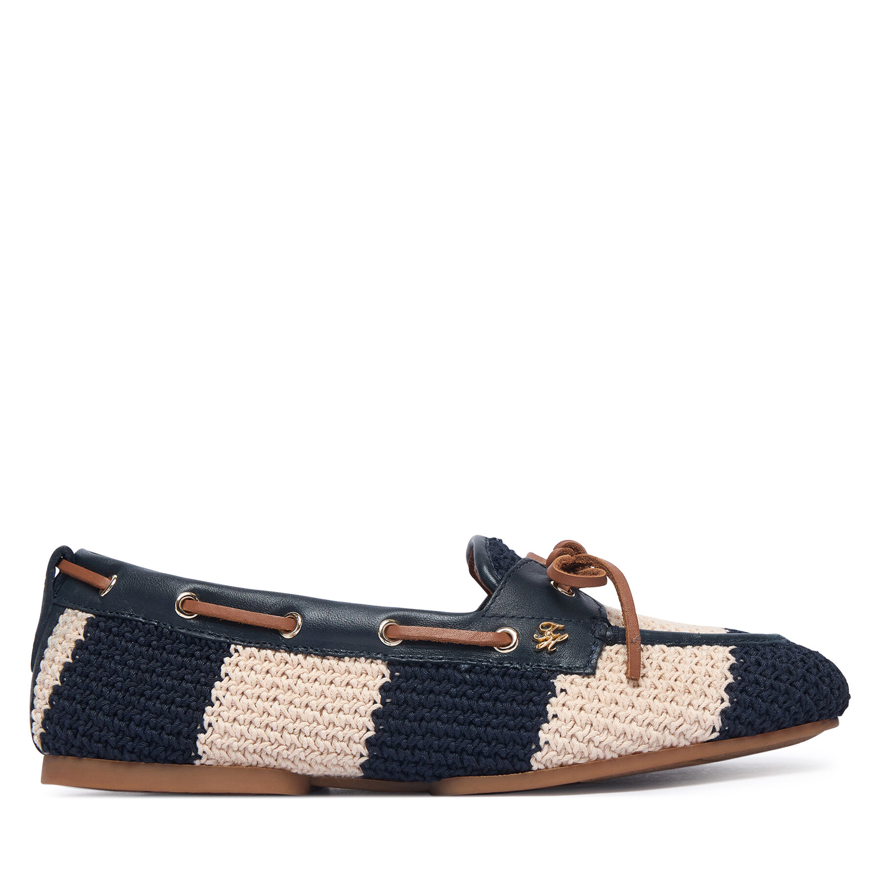Mokasíny Tommy Hilfiger Th Flex FW0FW09506 Tmavomodrá