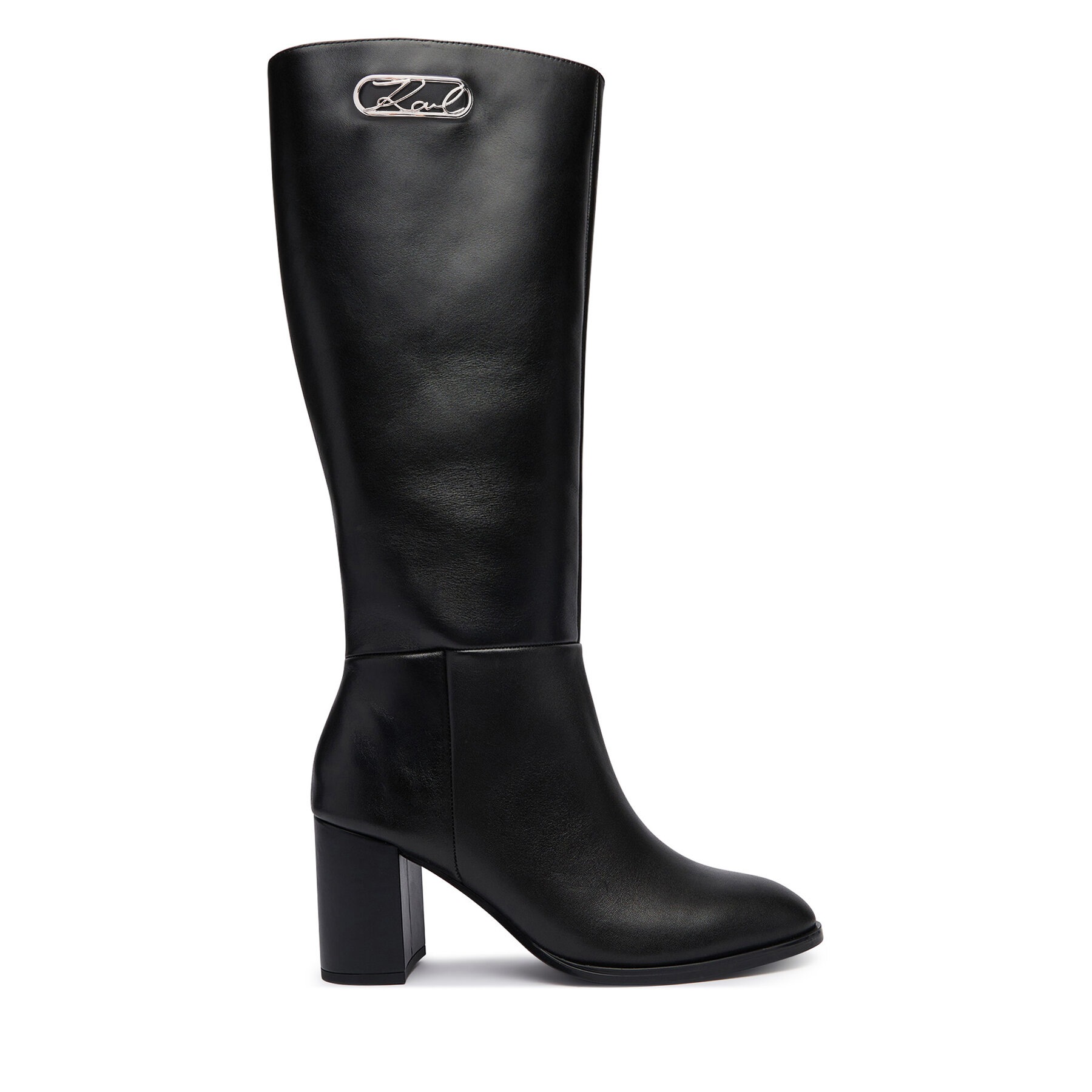 Kozačky KARL LAGERFELD Kinga KL35680 Černá
