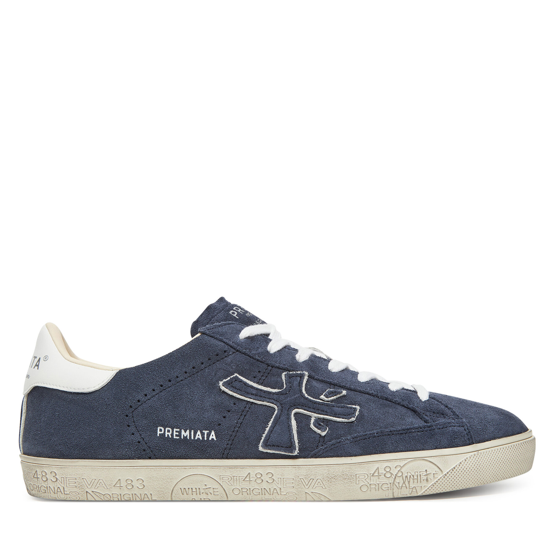 Premiata Pánske Sneakersy, Rozmer: 40, Tmavomodrá, Steven Var 6643