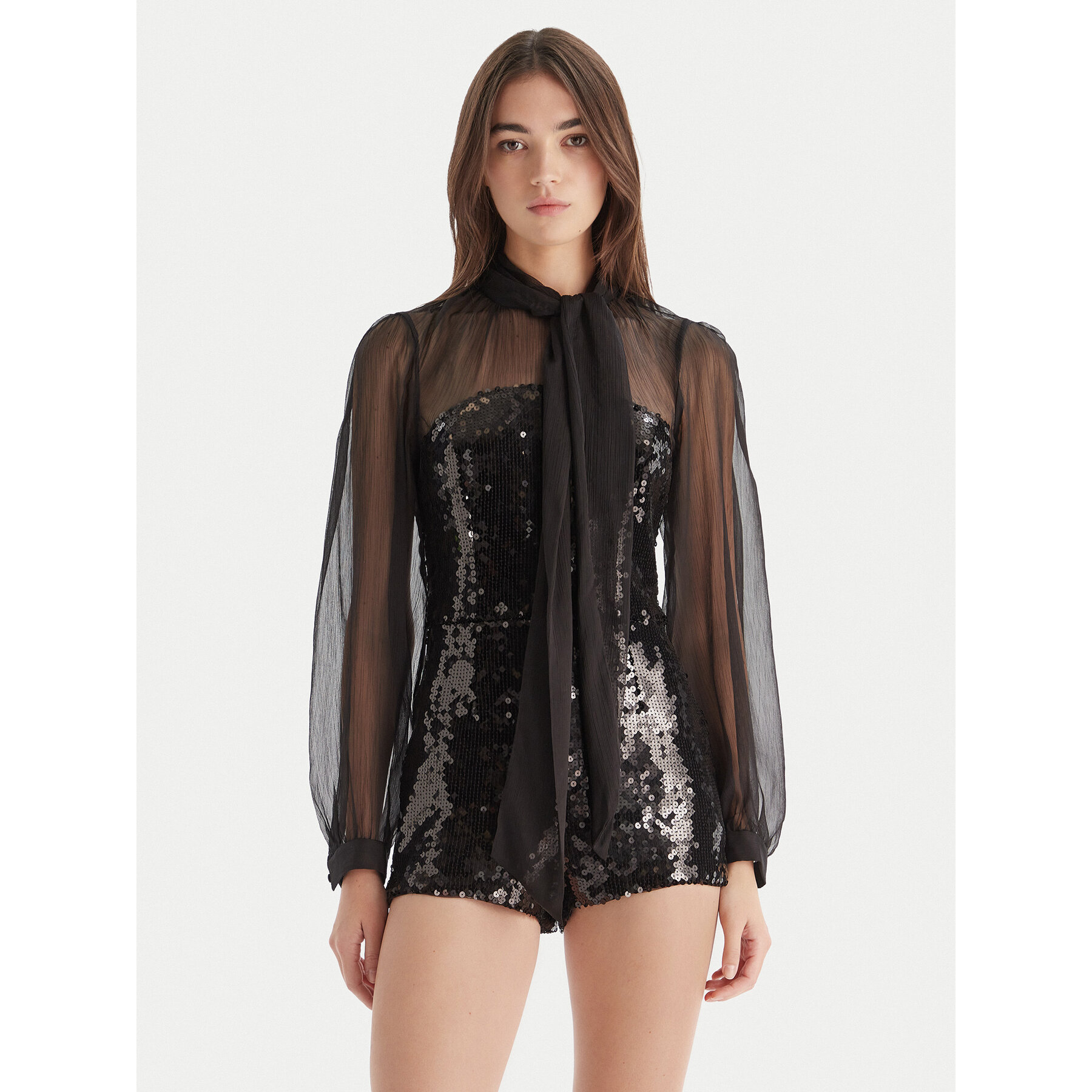 Bardot Jumpsuit Daveen 60089PB Schwarz Regular Fit