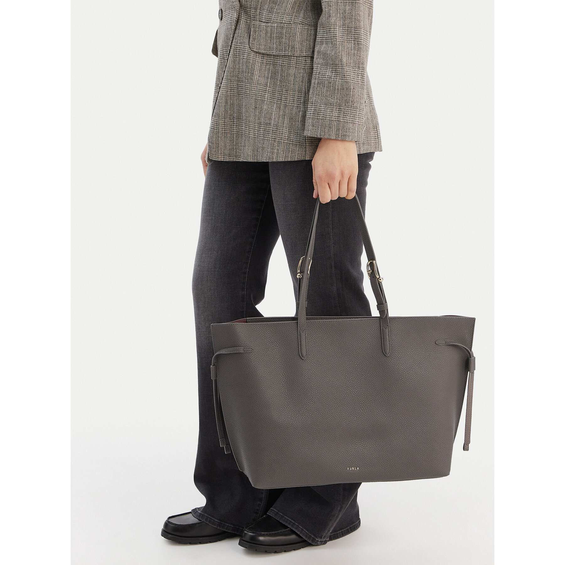 Borsetta Furla Ava L WB02059 BX4329 CN 4618S Grigio