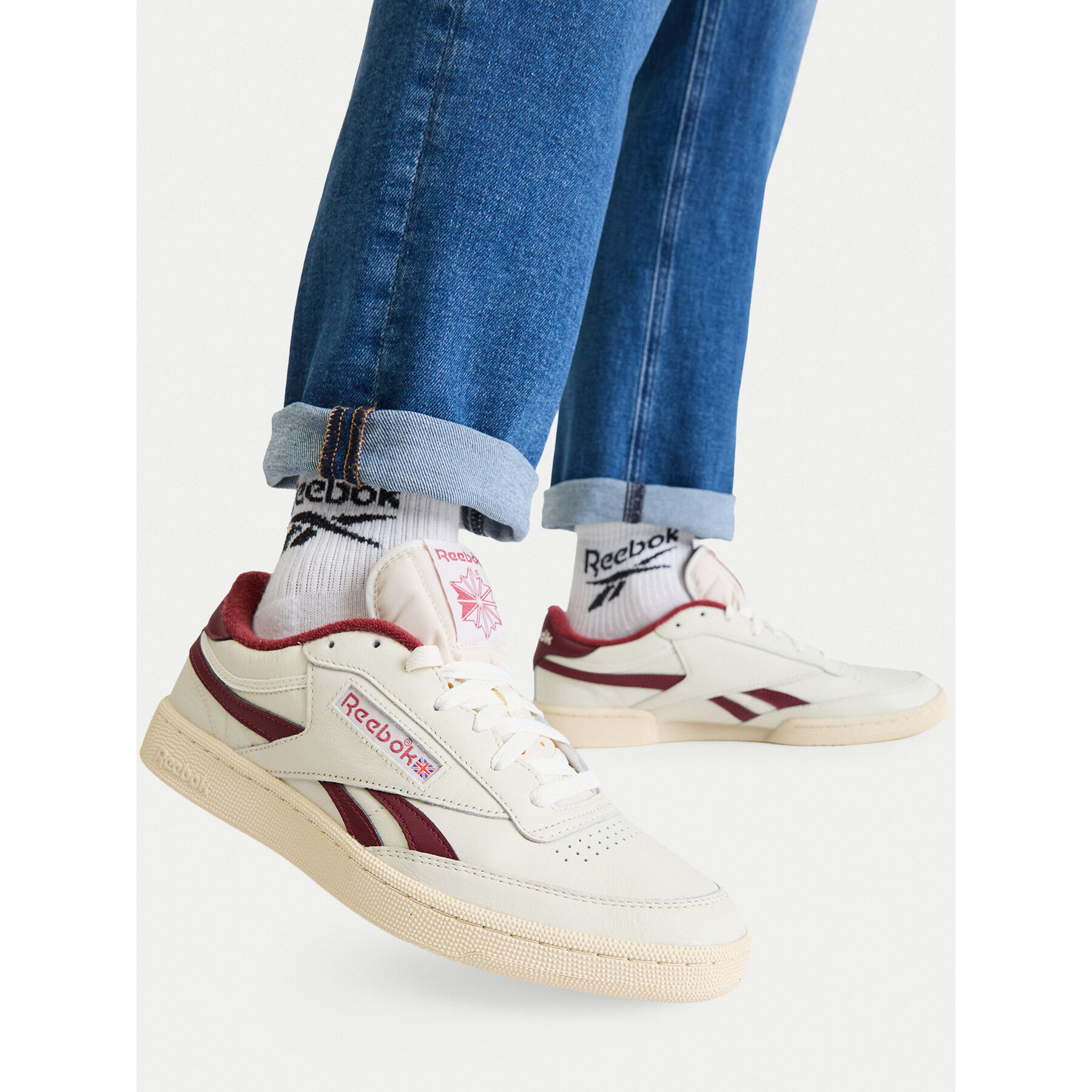 Sneakers Reebok EO-CLUB C REVENGE VINTAGE 100233964 Crem