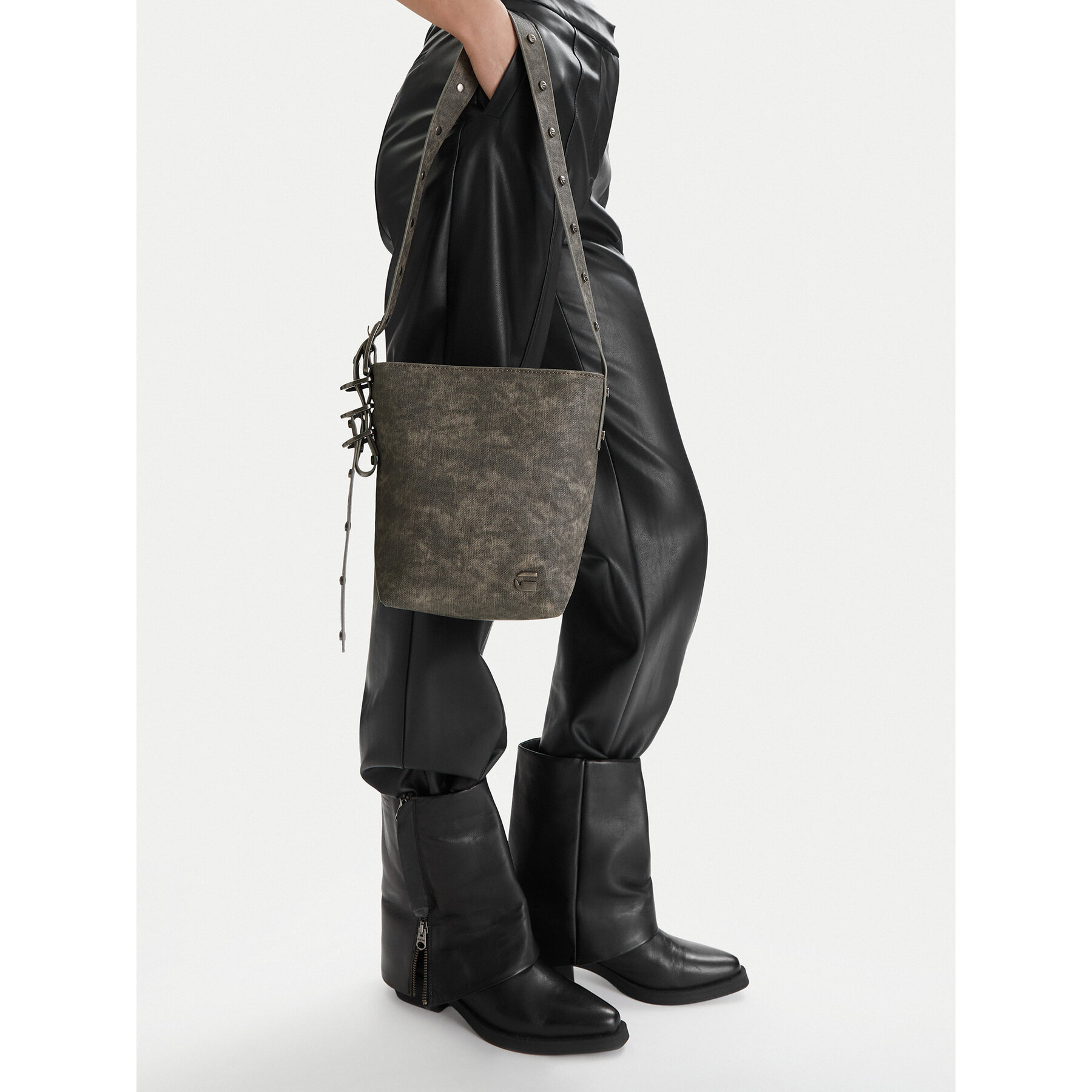 Kabelka G-Star Raw EO-LDA8713 Sivá