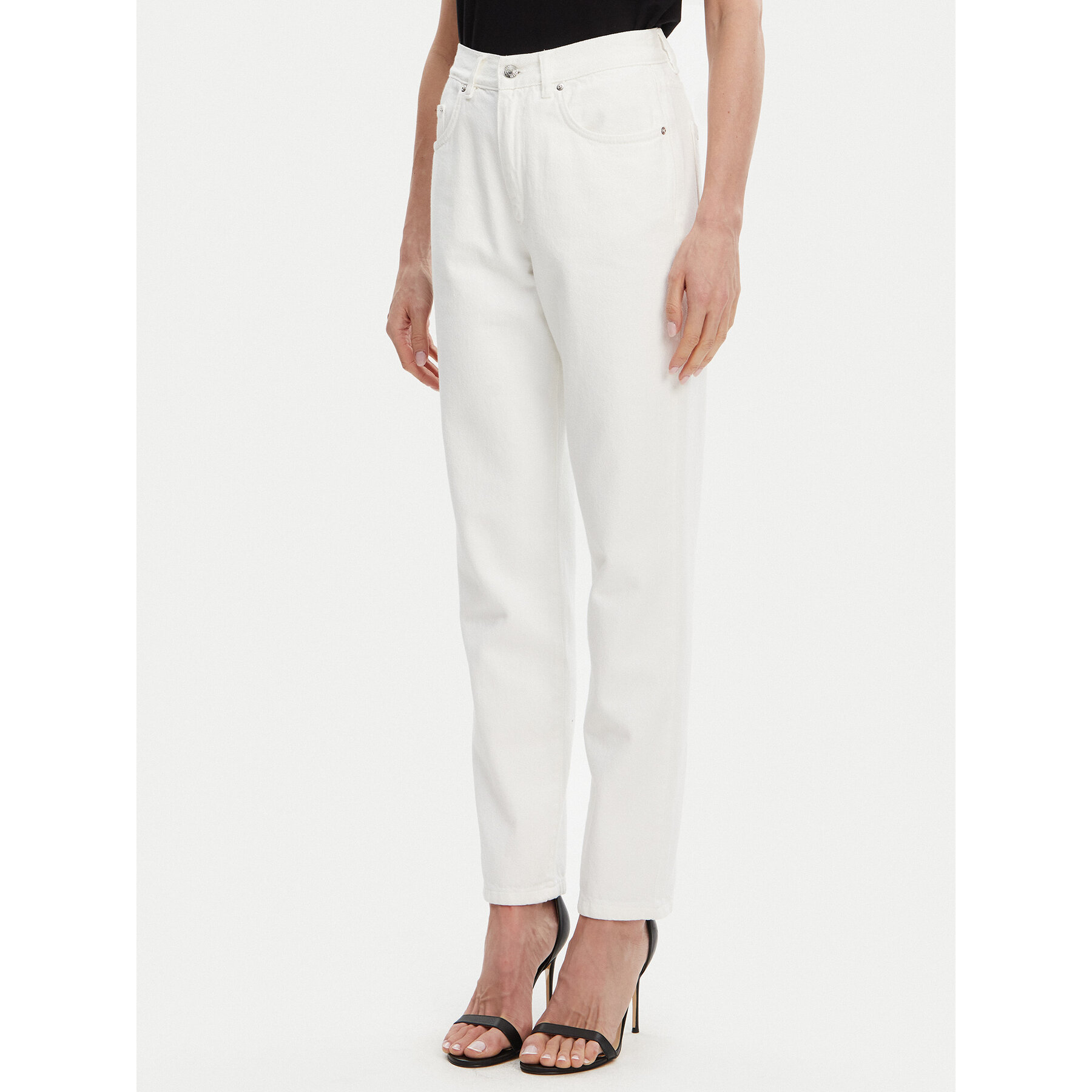 ACCESS FASHION Jeans 53-8024-581 Weiß Straight Leg