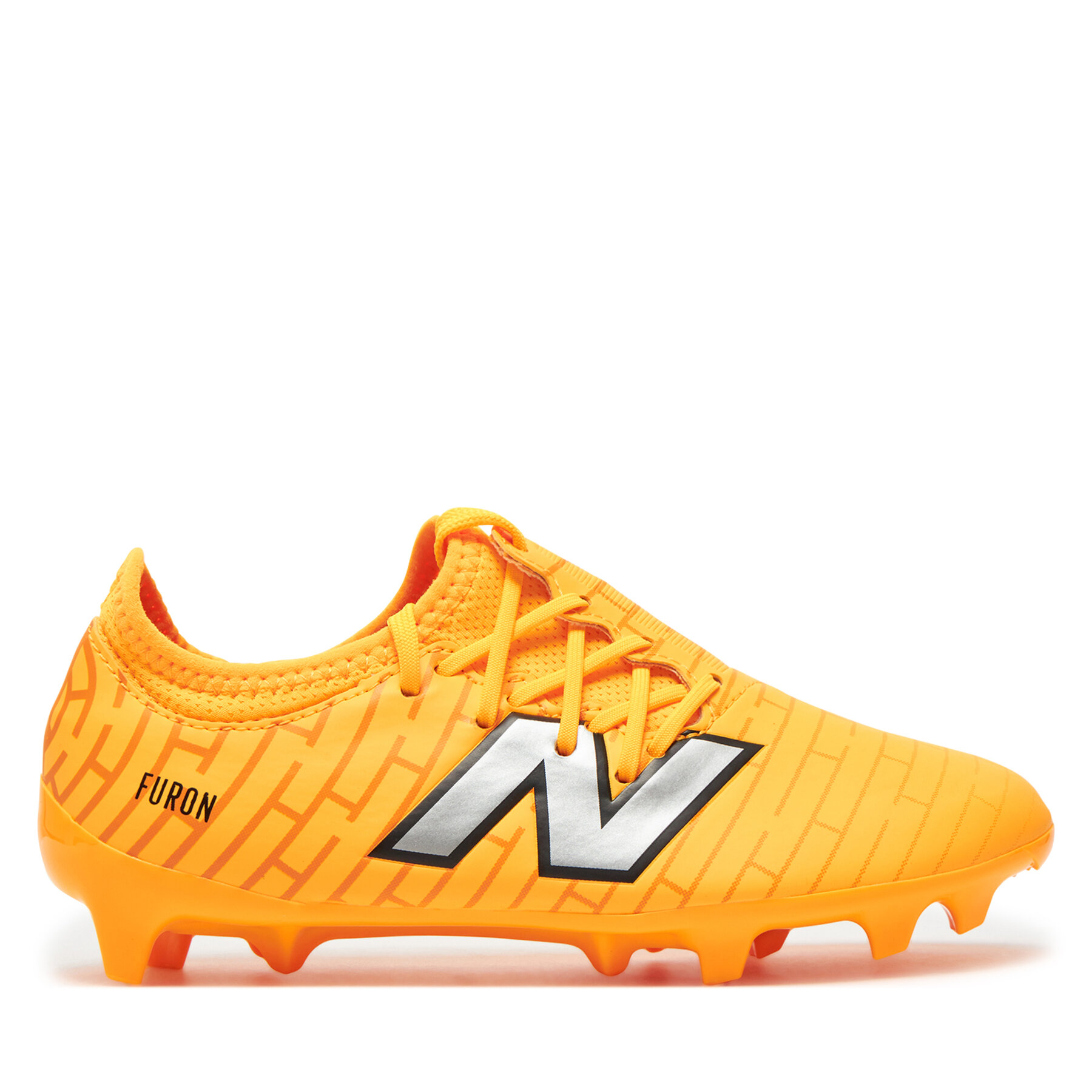 Chaussures de football New Balance Furon Dispatch Junior Fg V7+ SJF3FZ75 Jaune