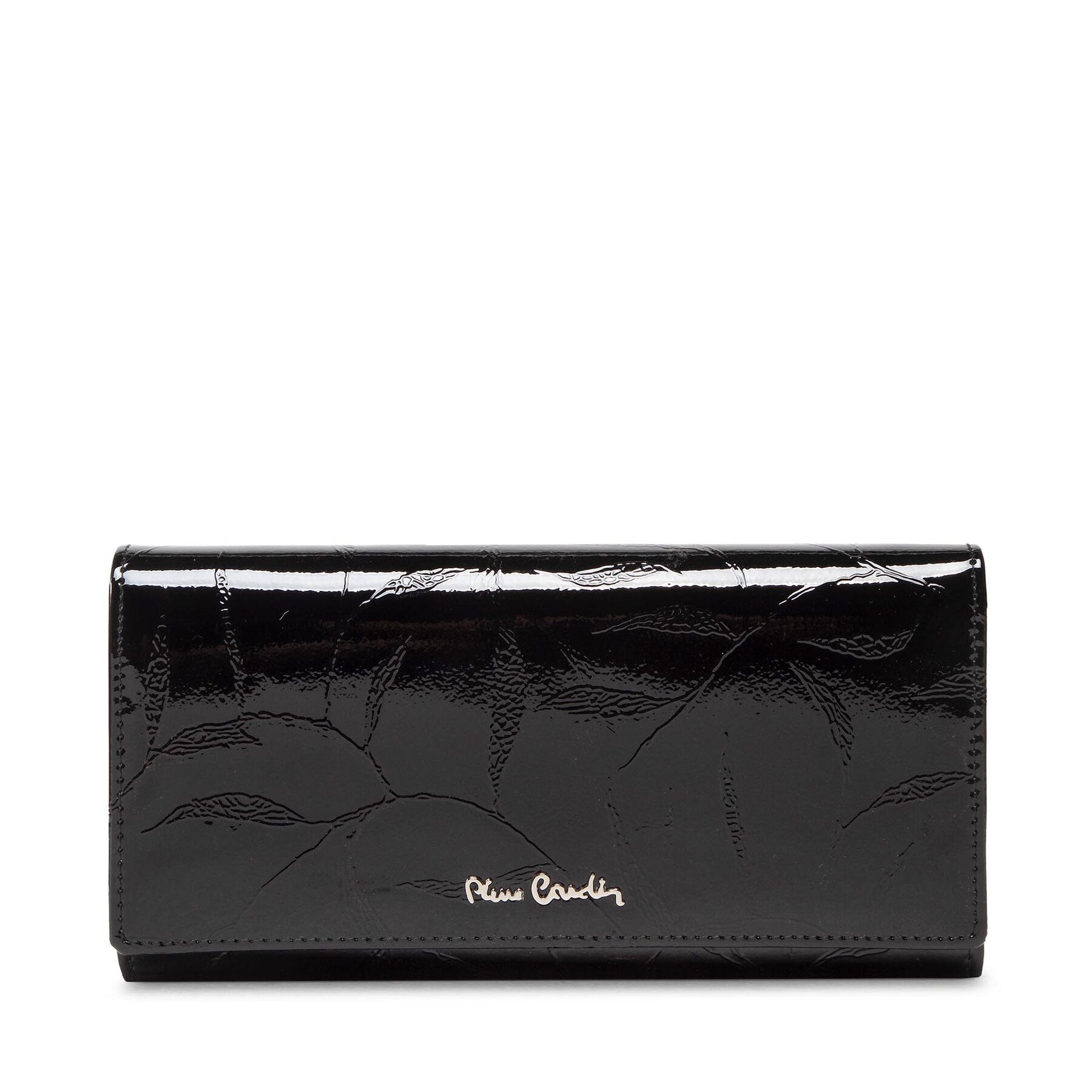 Stor damplånbok Pierre Cardin 02 LEAF 122 Svart