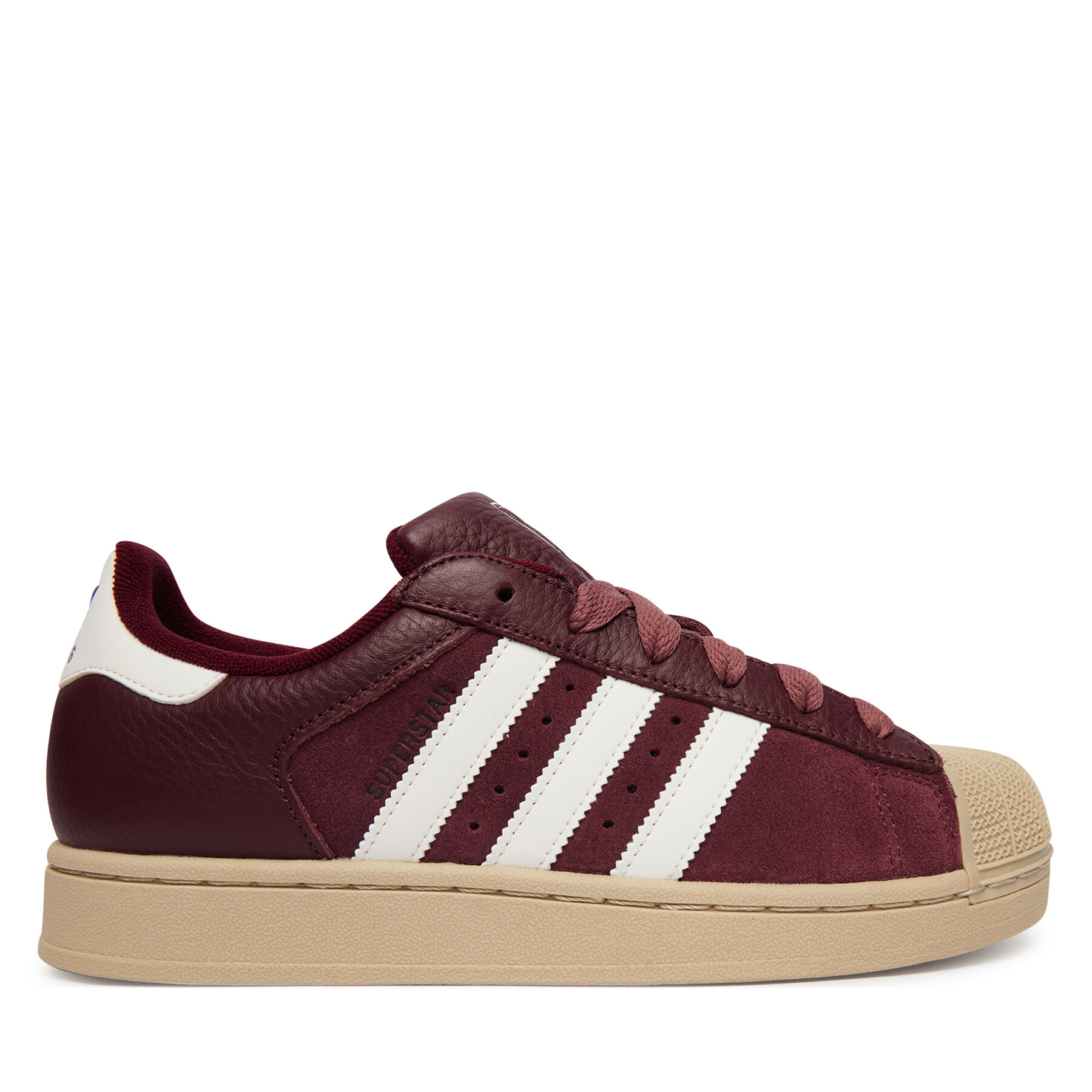 Tenisice adidas Superstar II KJ9949 Tamnocrvena