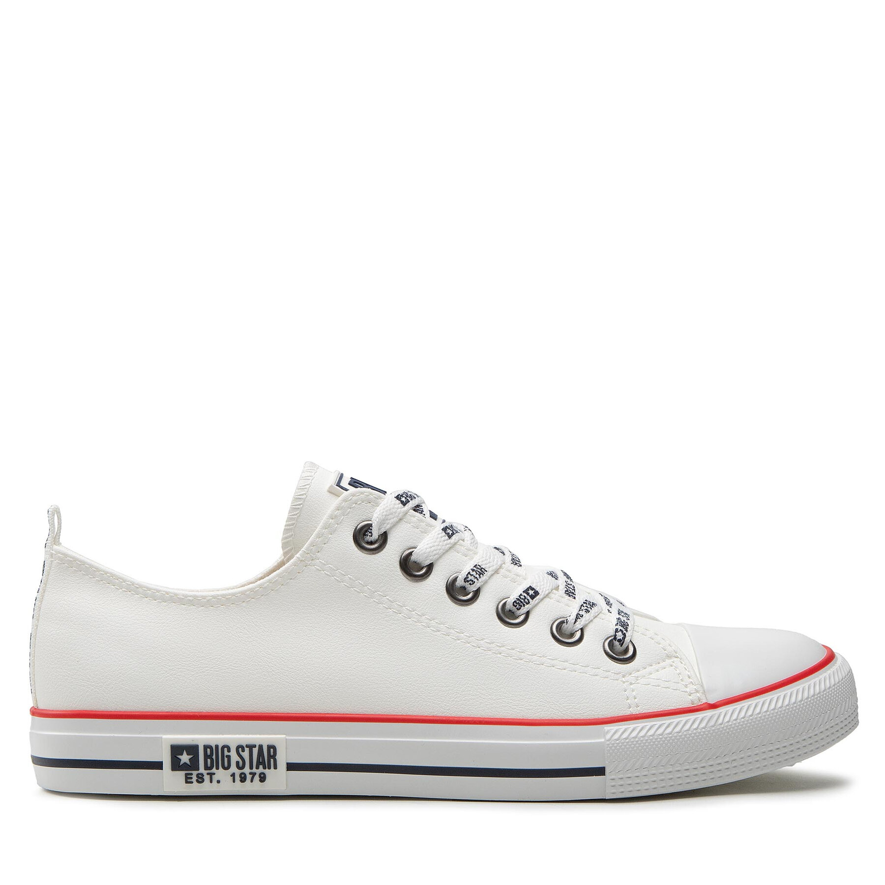 Tygskor Big Star Shoes KK174046 White