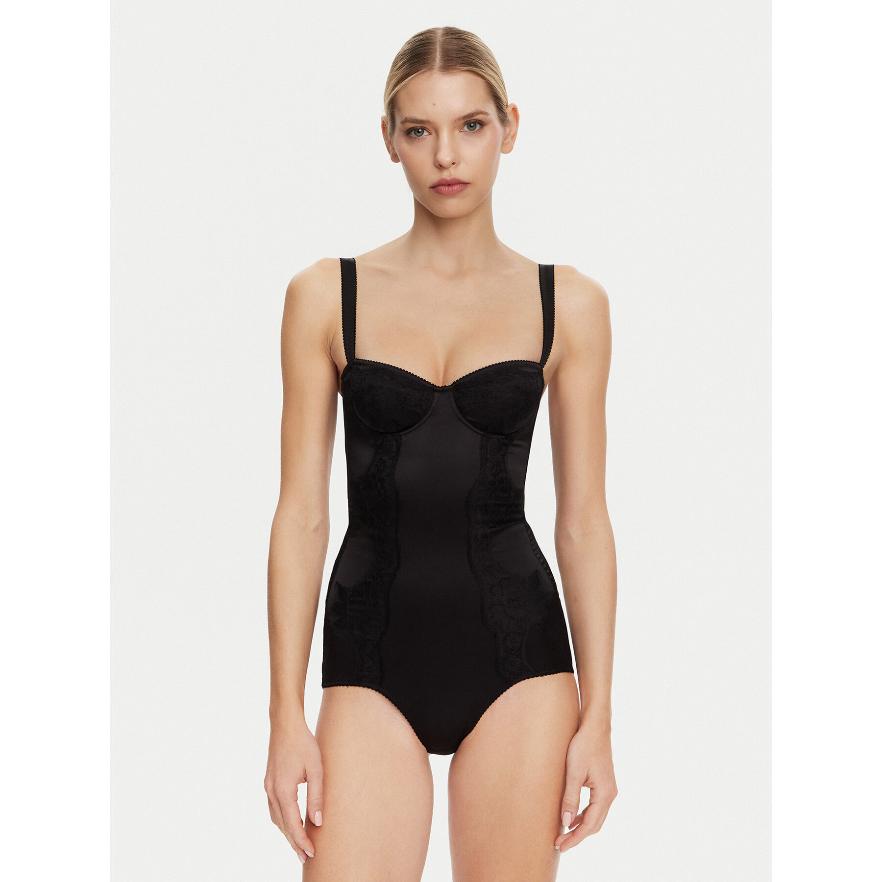 Dolce&Gabbana Dolce&Gabbana κορμάκι O9A05T ONO13 Μαύρο Slim Fit