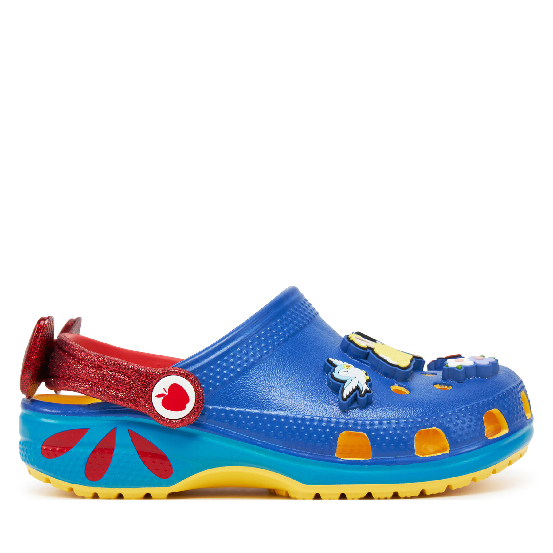 Dievča Šľapky Crocs, Rozmer: 33_34, Modrá, Snow White Classic Clog K 209495