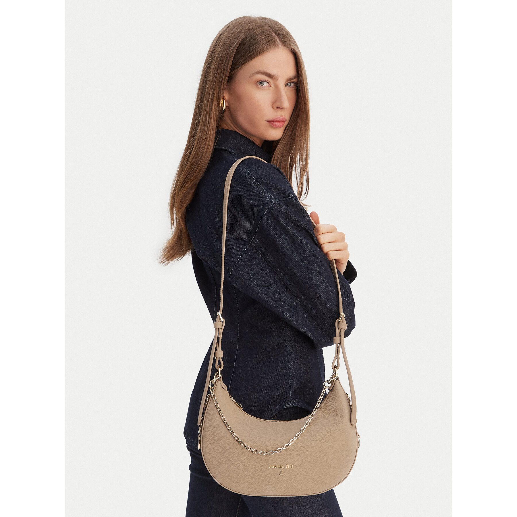 Geantă Patrizia Pepe 8B0310/L001-R874 Bej