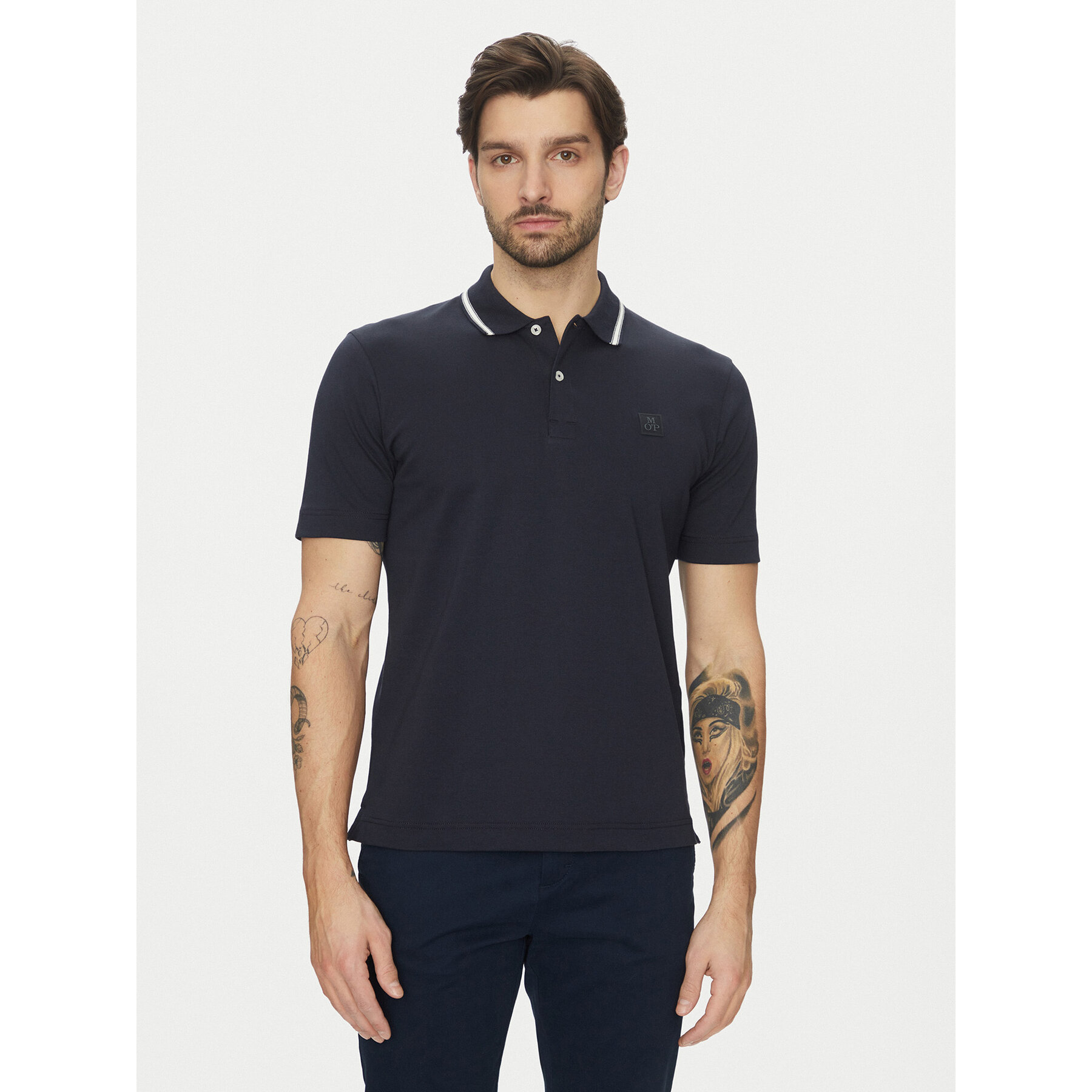 Marc O'Polo Pólóing 522 2034 53034 Sötétkék Regular Fit