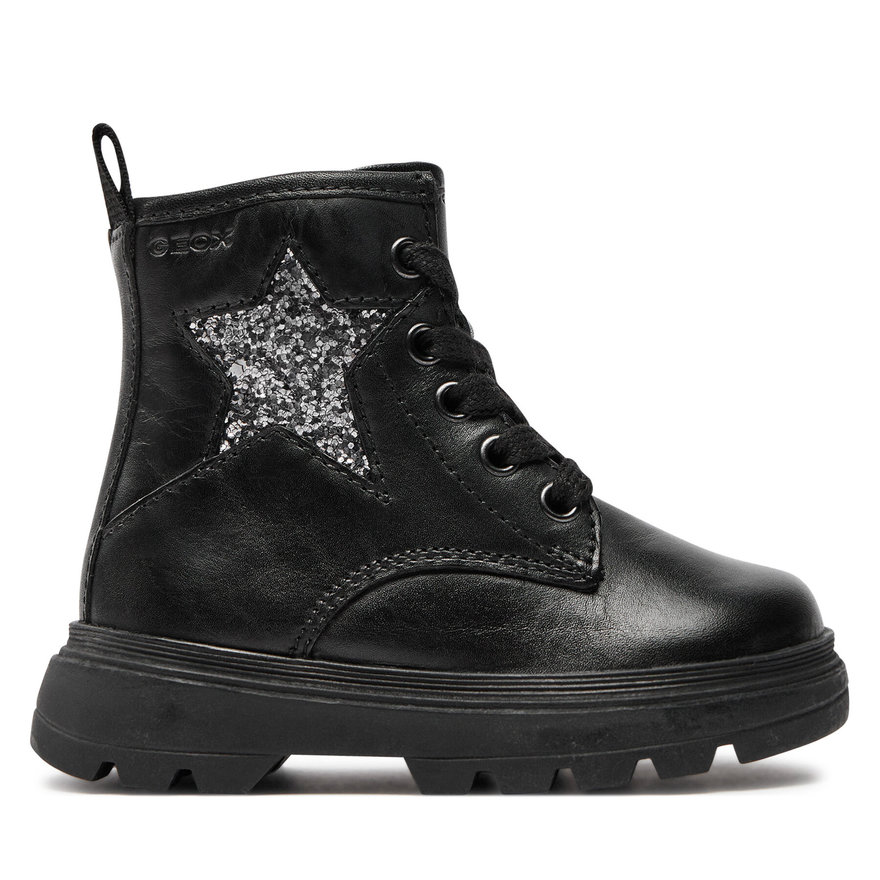Cizme Geox B Kiddartah Girl B465YA 085EW C9999 M Negru