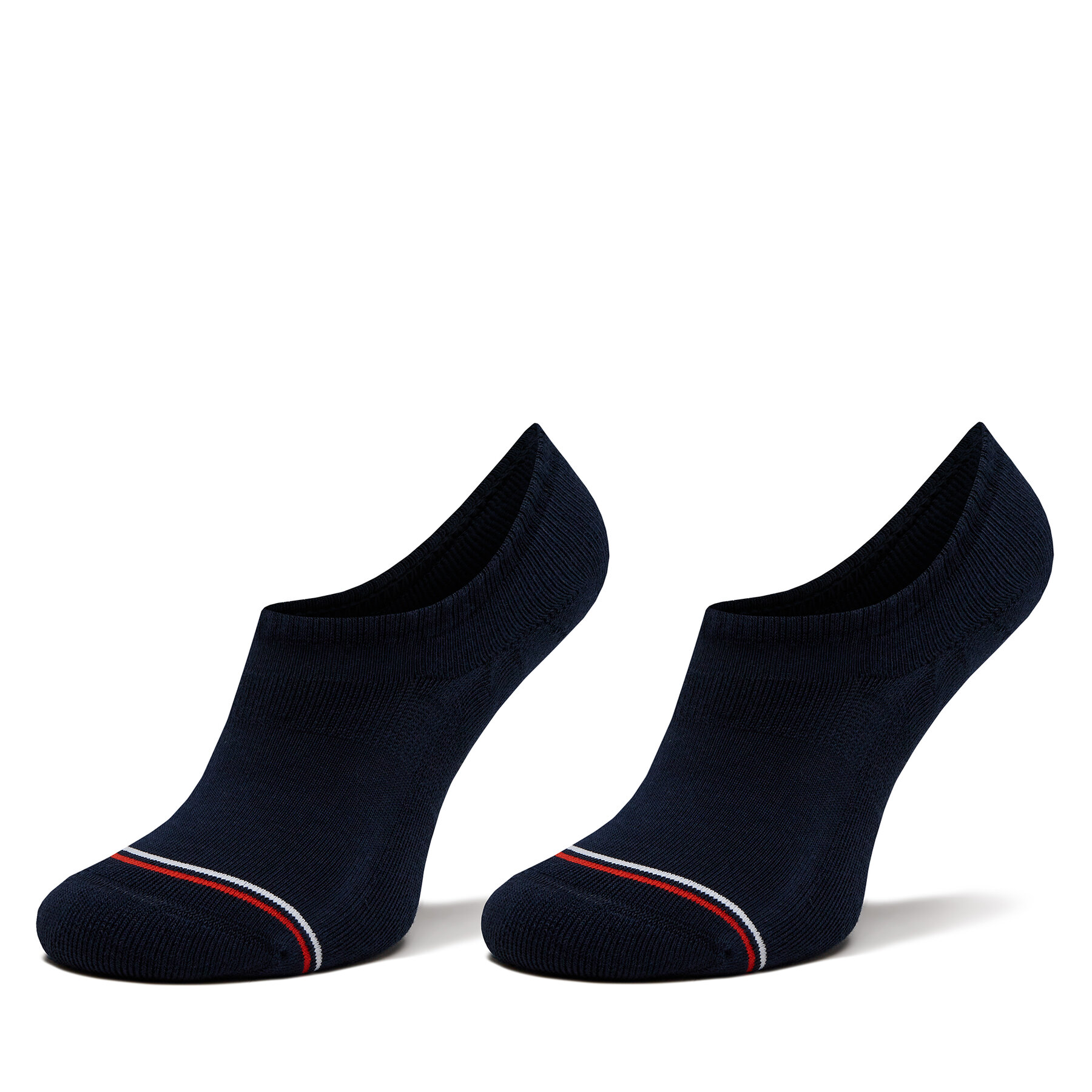 Súprava 2 párov krátkych ponožiek unisex Tommy Hilfiger 701228179 Tmavomodrá