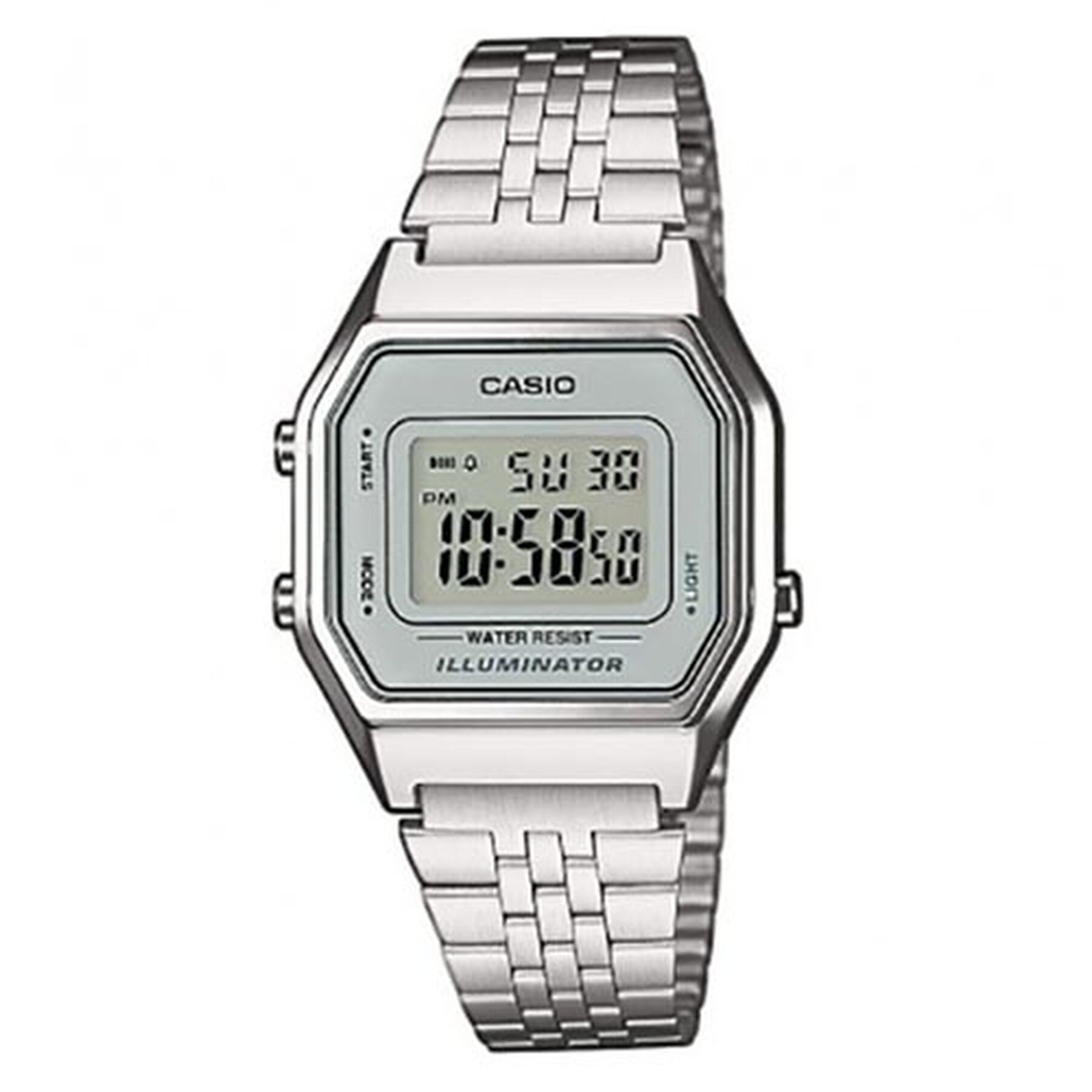 

Годинник Casio Vintage LA680WEA-7EF Silver/Silver, Срібний