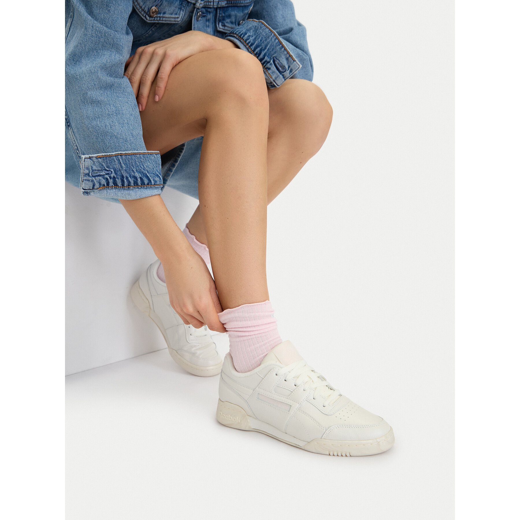 Superge Reebok EO-WORKOUT PLUS 100261764 Bela