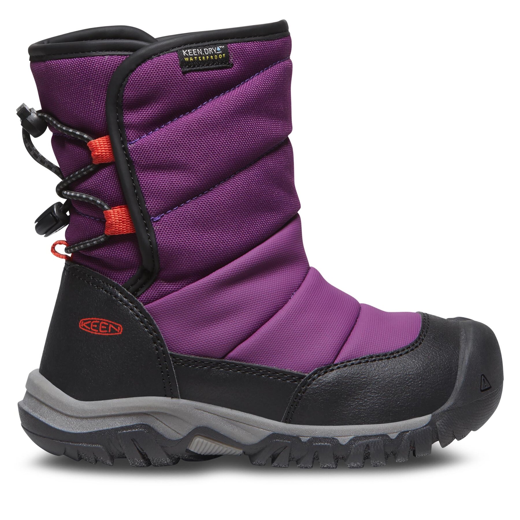 Bottes de neige Keen Puffrider Wp 1028020-10 Charisma/Orange