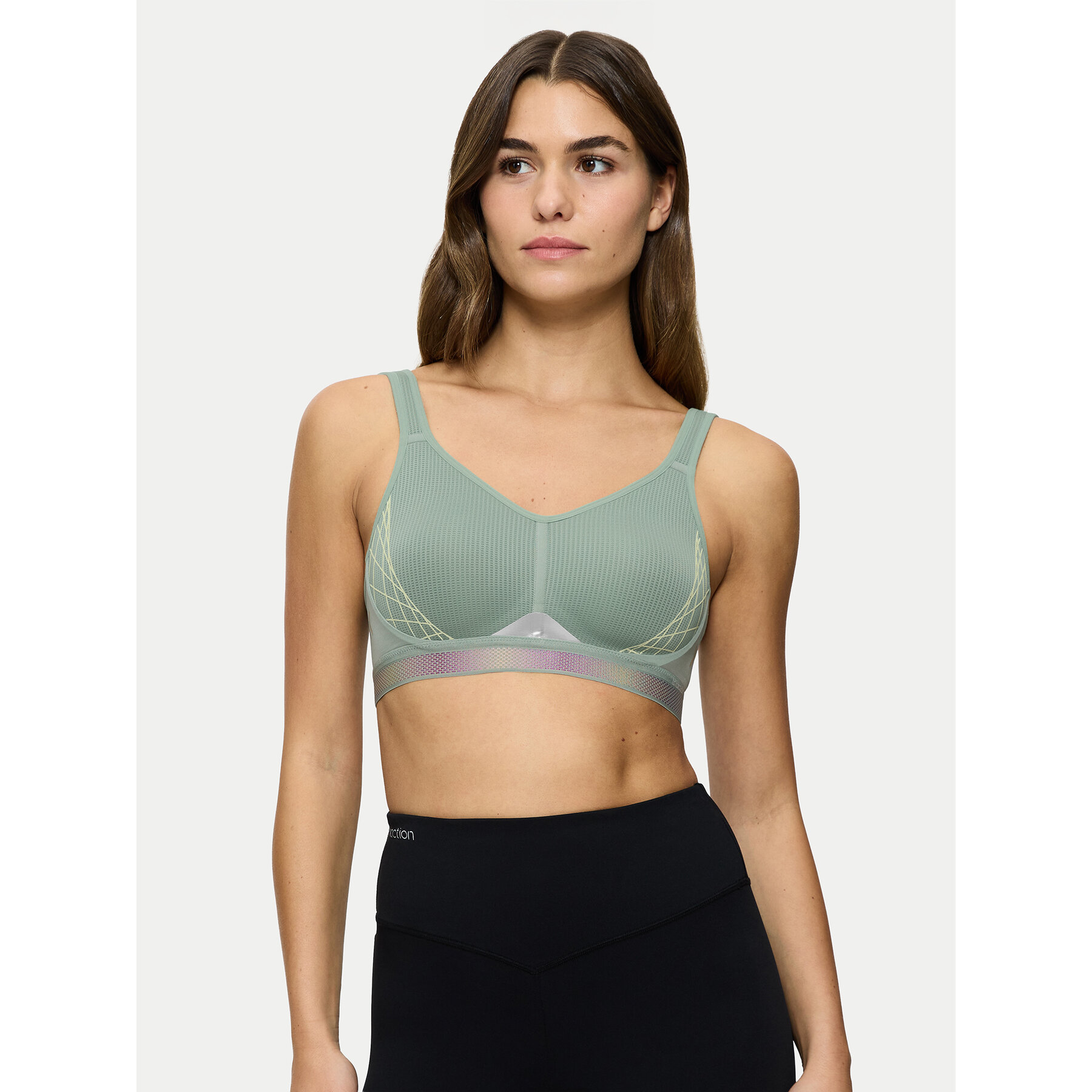 Triumph Triumph Αθλητικό σουτιέν Triaction Cardio Flow 10205923 Πράσινο