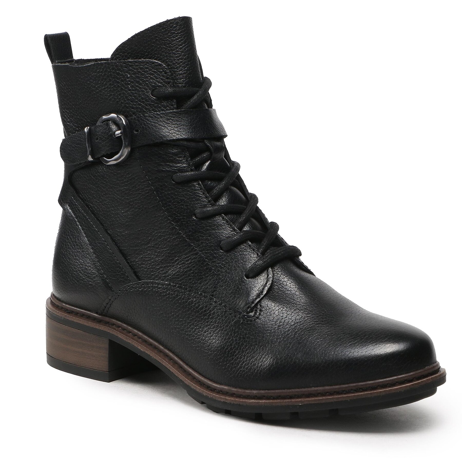 Botine Tamaris 1-25856-29 Black Leather 003