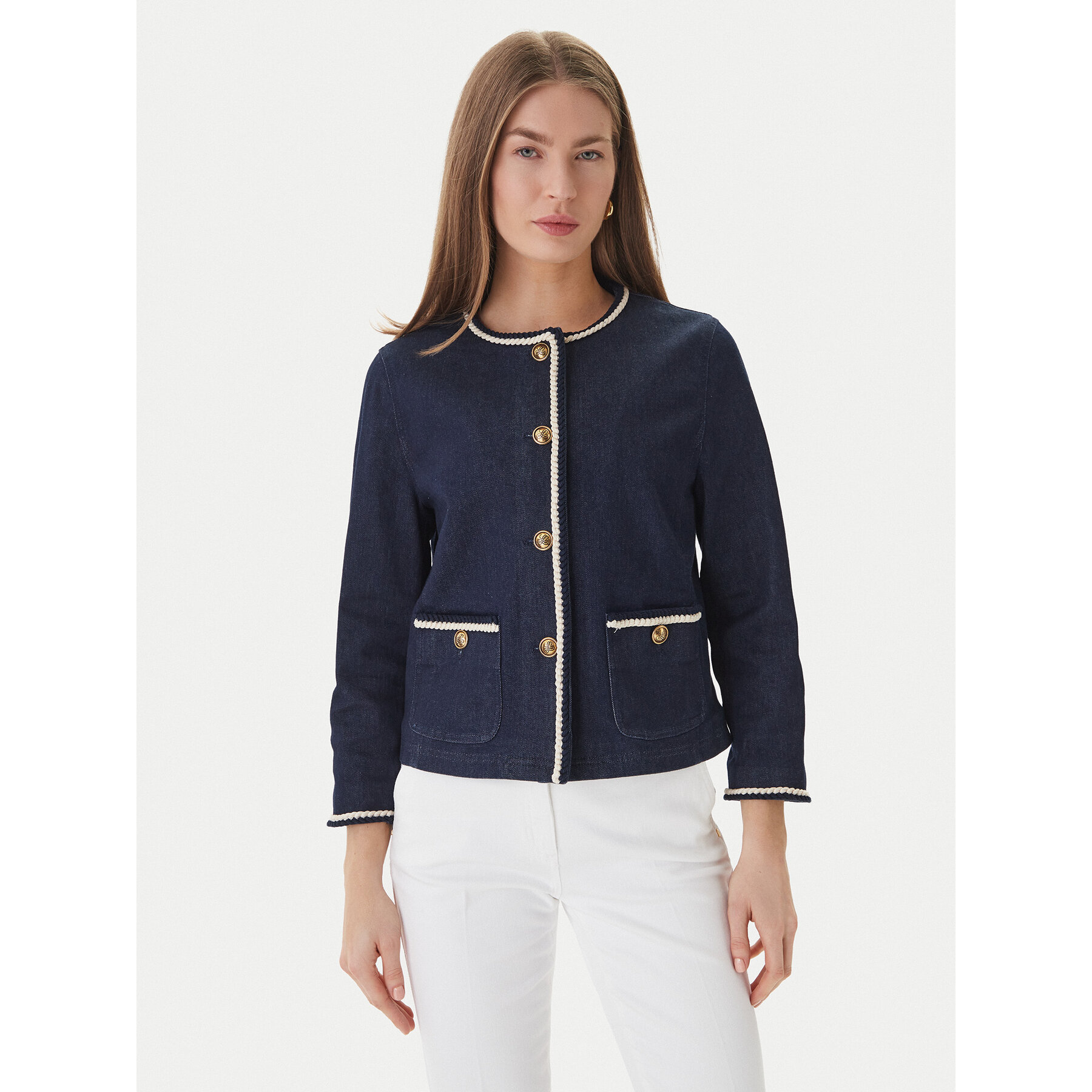 Luisa Spagnoli Sakko Vario 542793 Dunkelblau Regular Fit