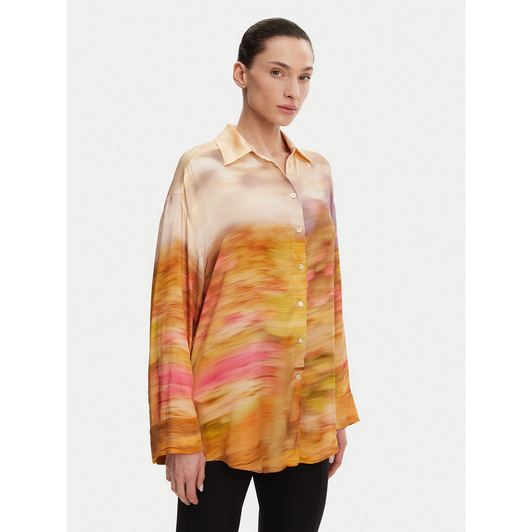PINKO Hemd 104864 A2G0 Bunt Regular Fit