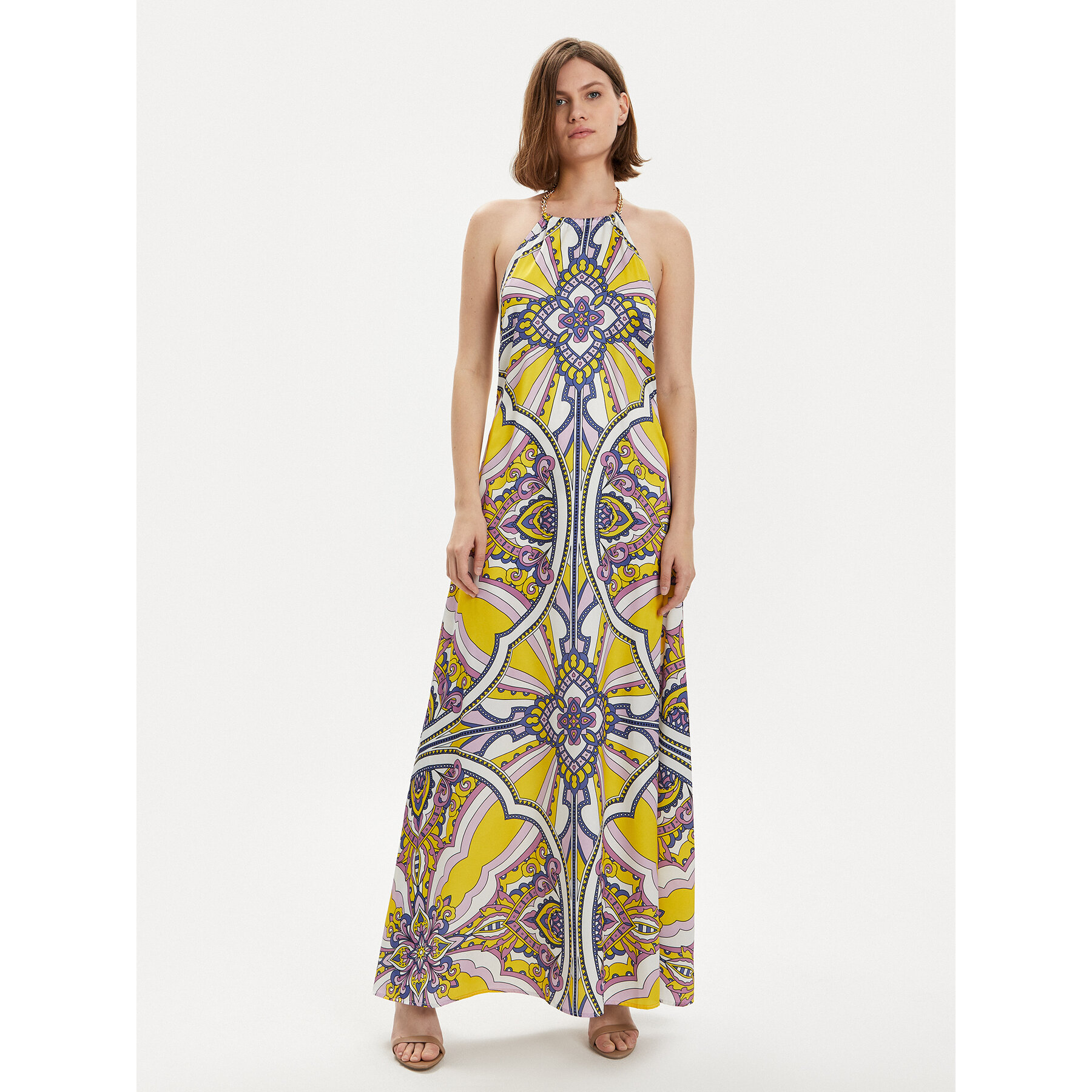 Gaudi Sommerkleid 411FD15047 Bunt Regular Fit