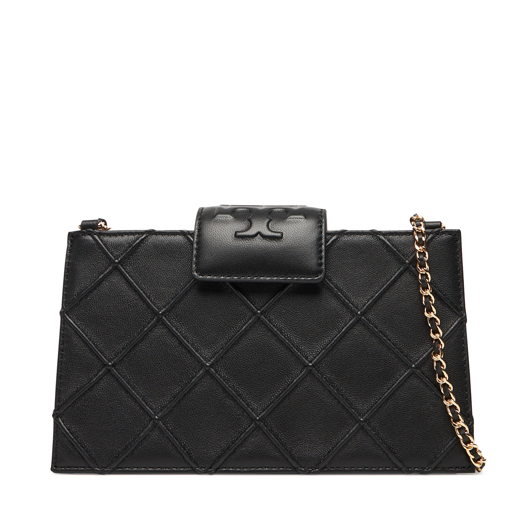 Borsetta Tory Burch Fleming Mini Chain Wallet 167250 Nero