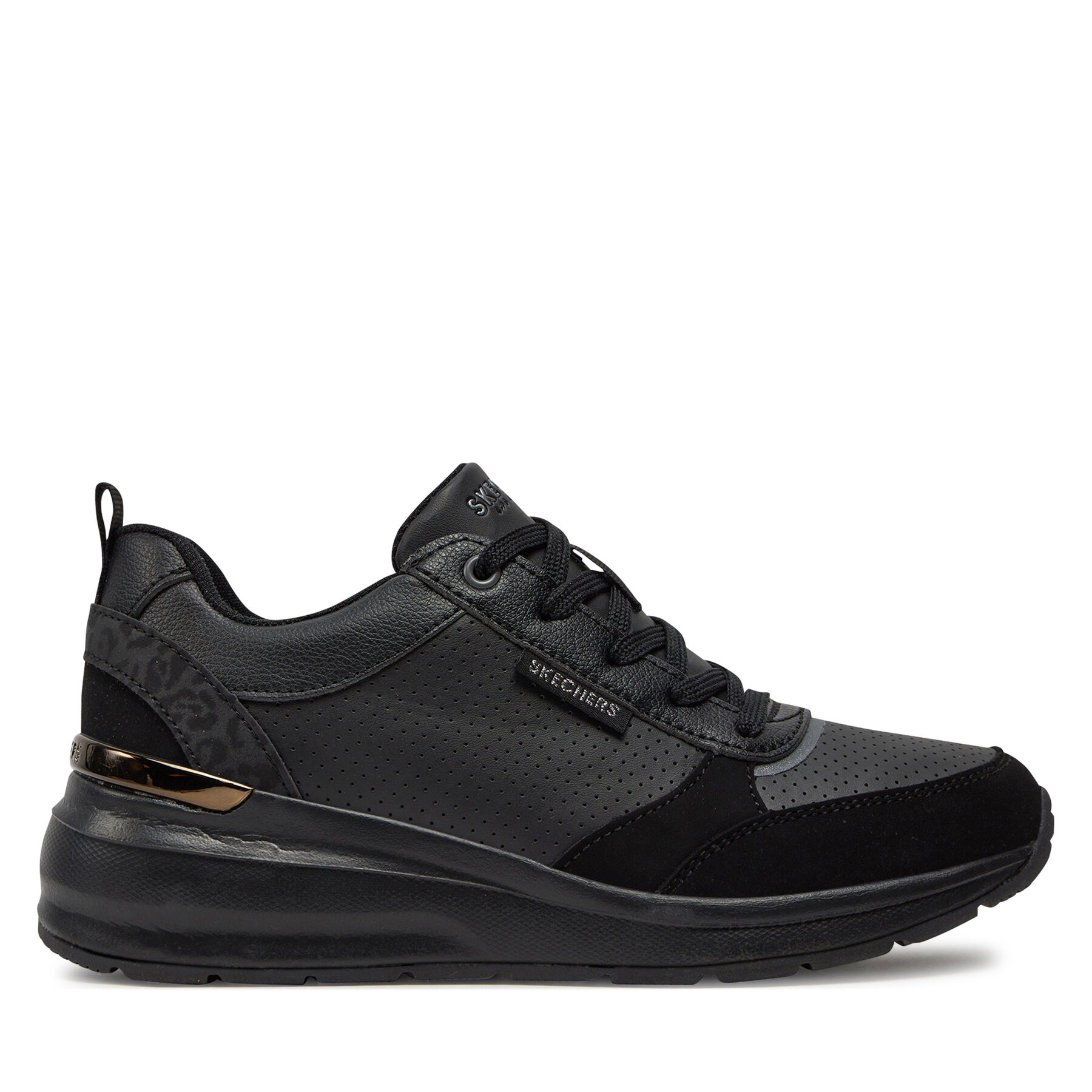 Sneakersy Skechers Subtle Spots 155616/BBK Čierna