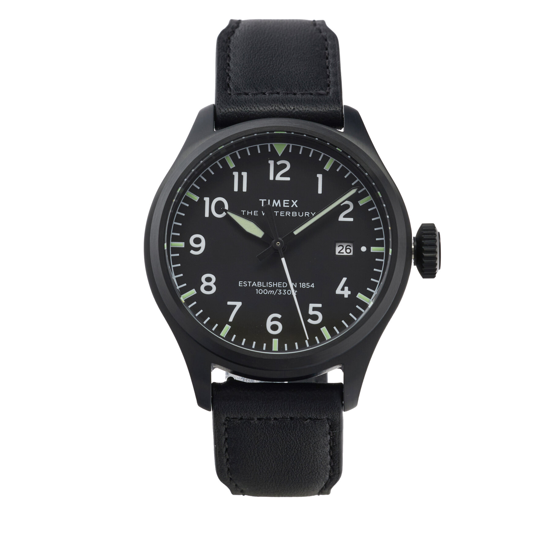 Ročna ura Timex Waterbury Ace TW2Y18900 Črna