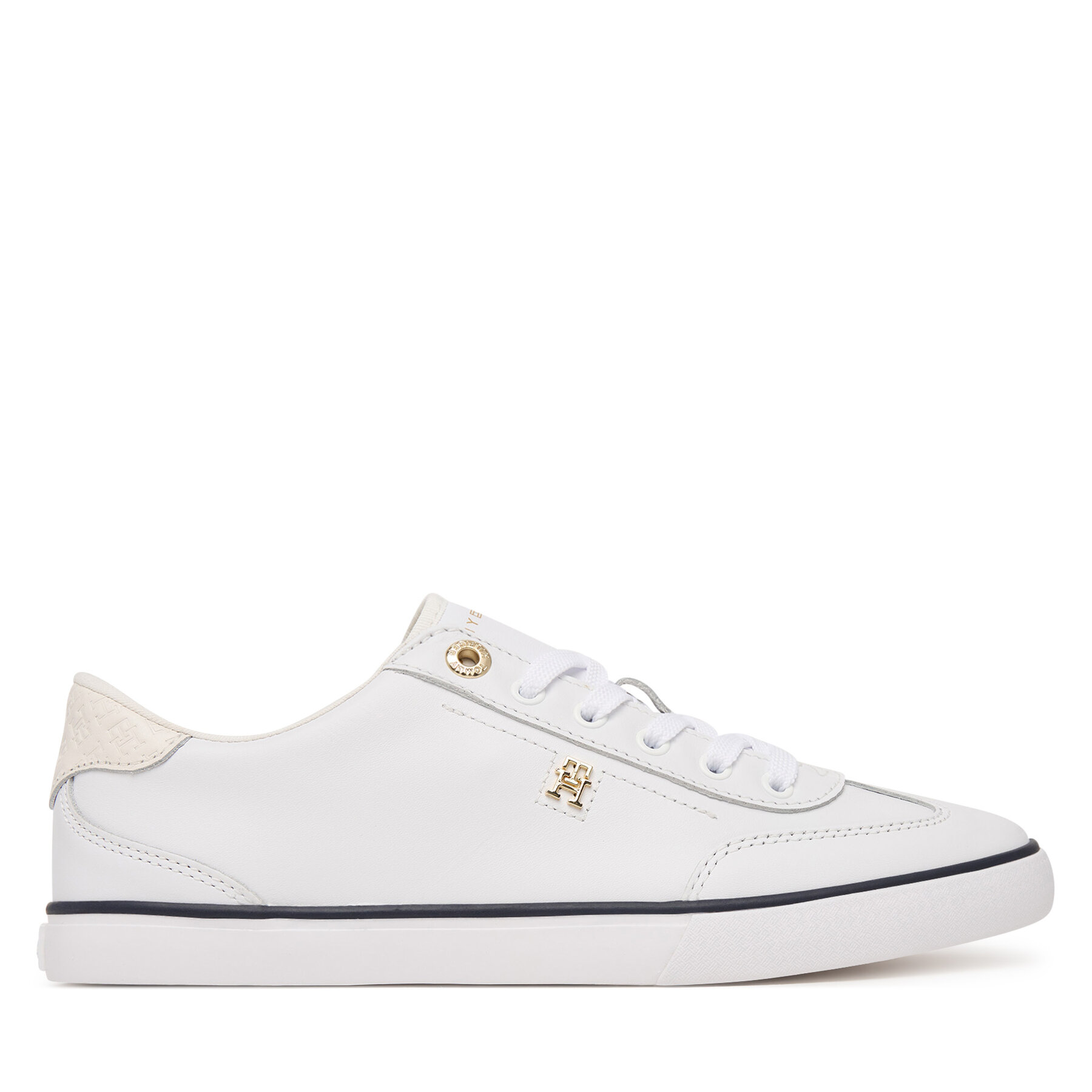 Sneakersy Tommy Hilfiger Th Chic Low Profile Vulc FW0FW09104 Biela