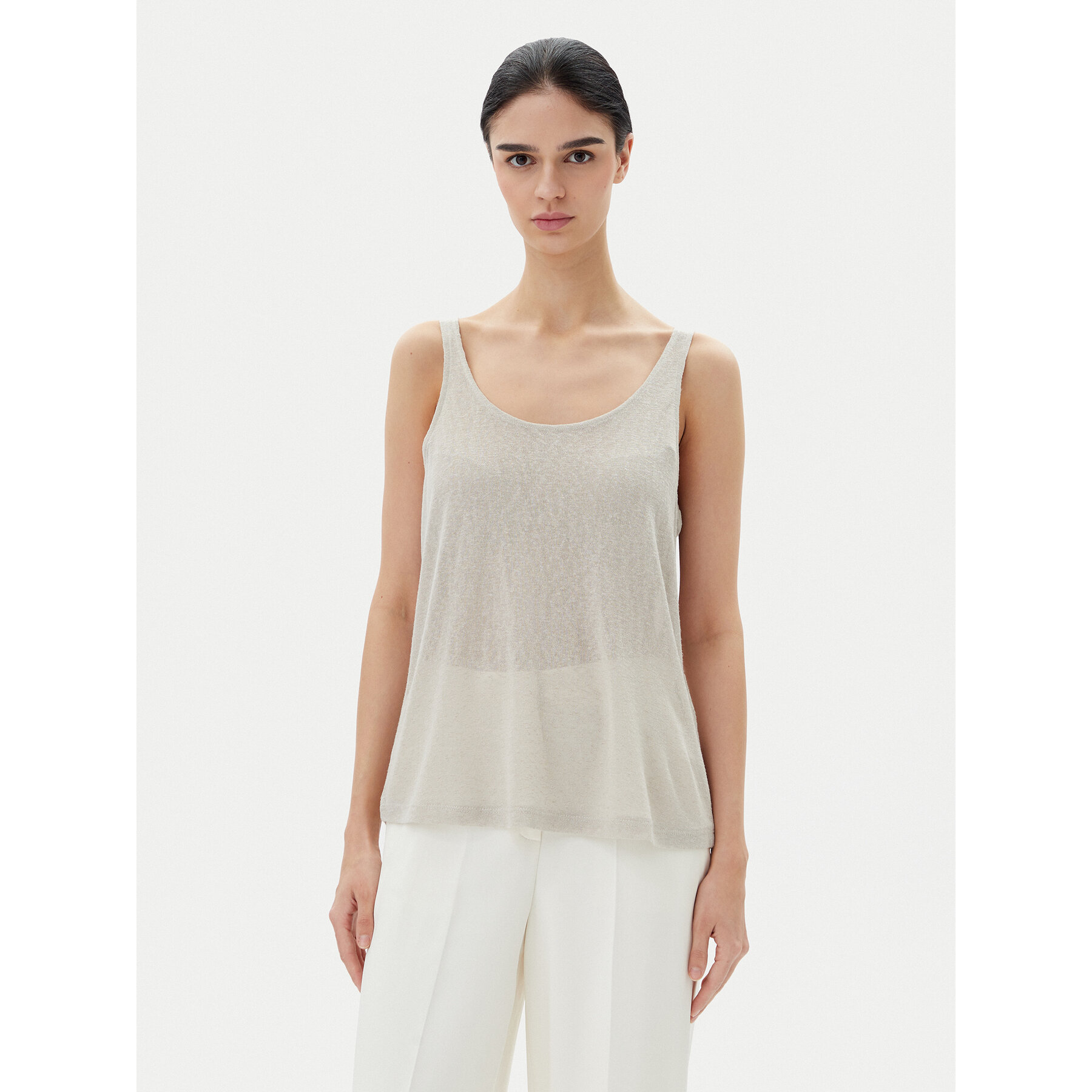 ONLY ONLY Τοπ Frida 15194667 Μπεζ Regular Fit