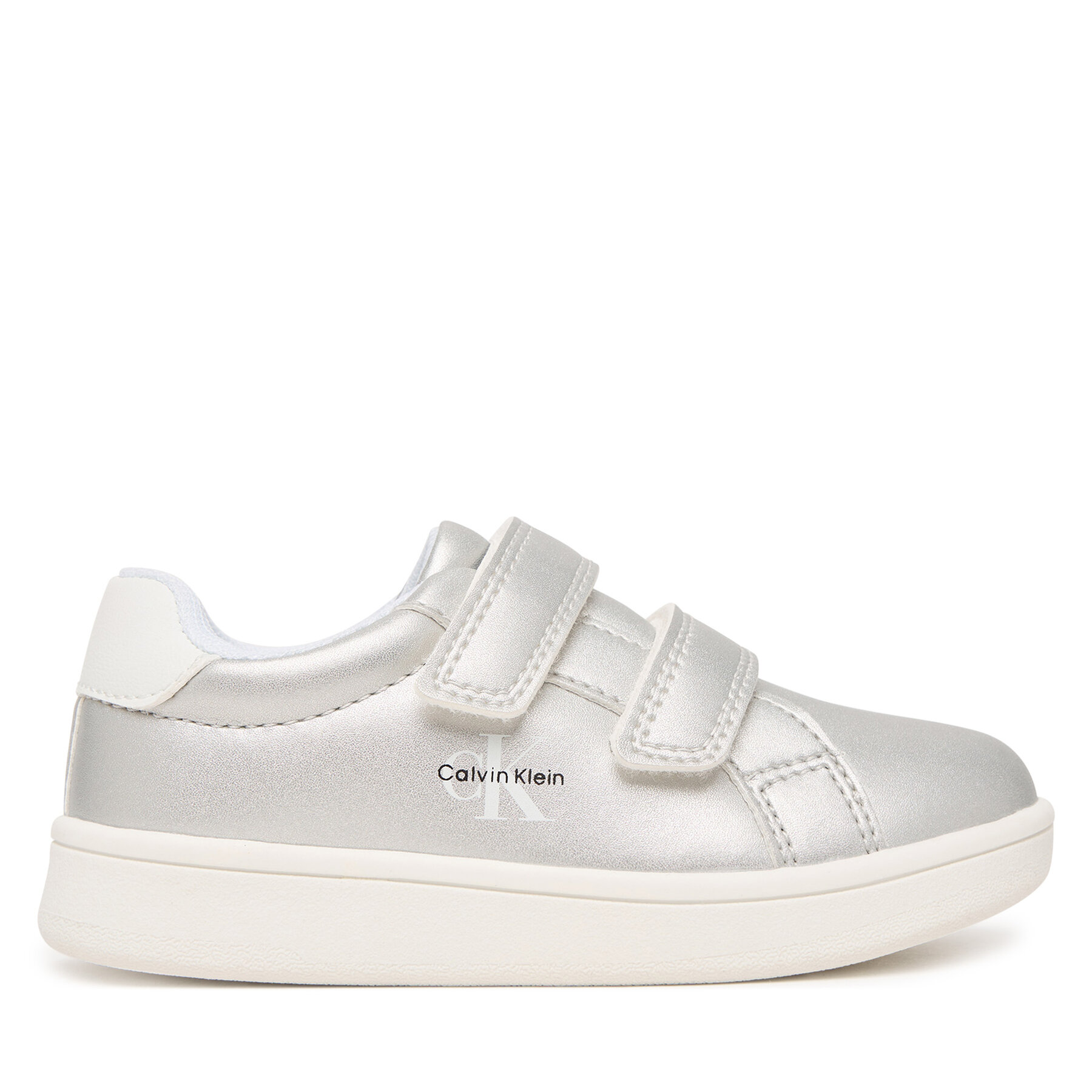 Tenisice Calvin Klein Low Cut Velcro V1A9-83205-0376 M Srebrna