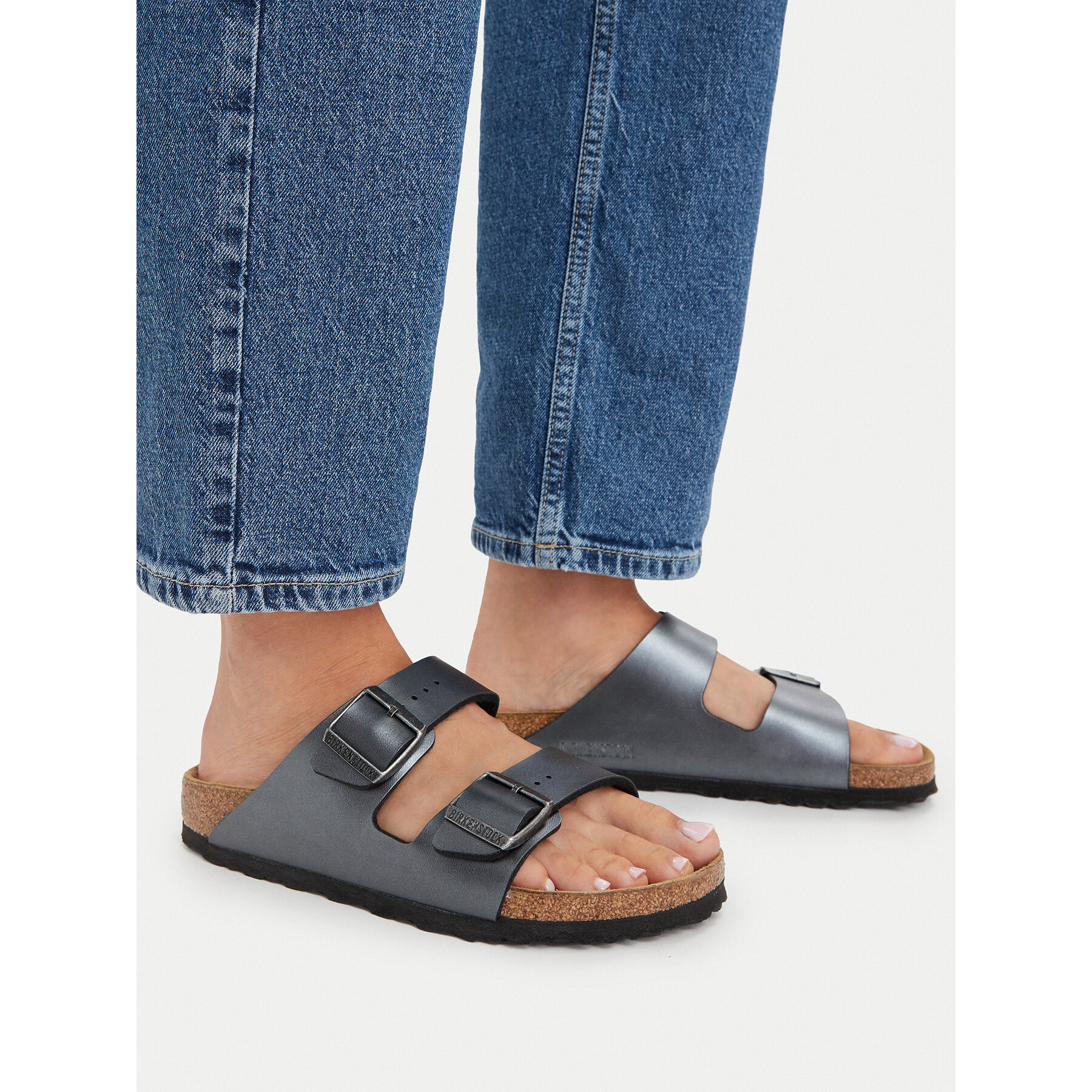 Šľapky Birkenstock Arizona 1029224 Sivá