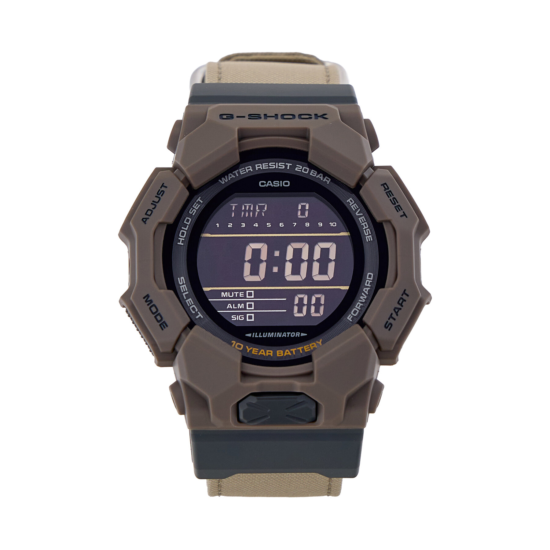 Hodinky G-Shock GD-010CE-5ER Kaki