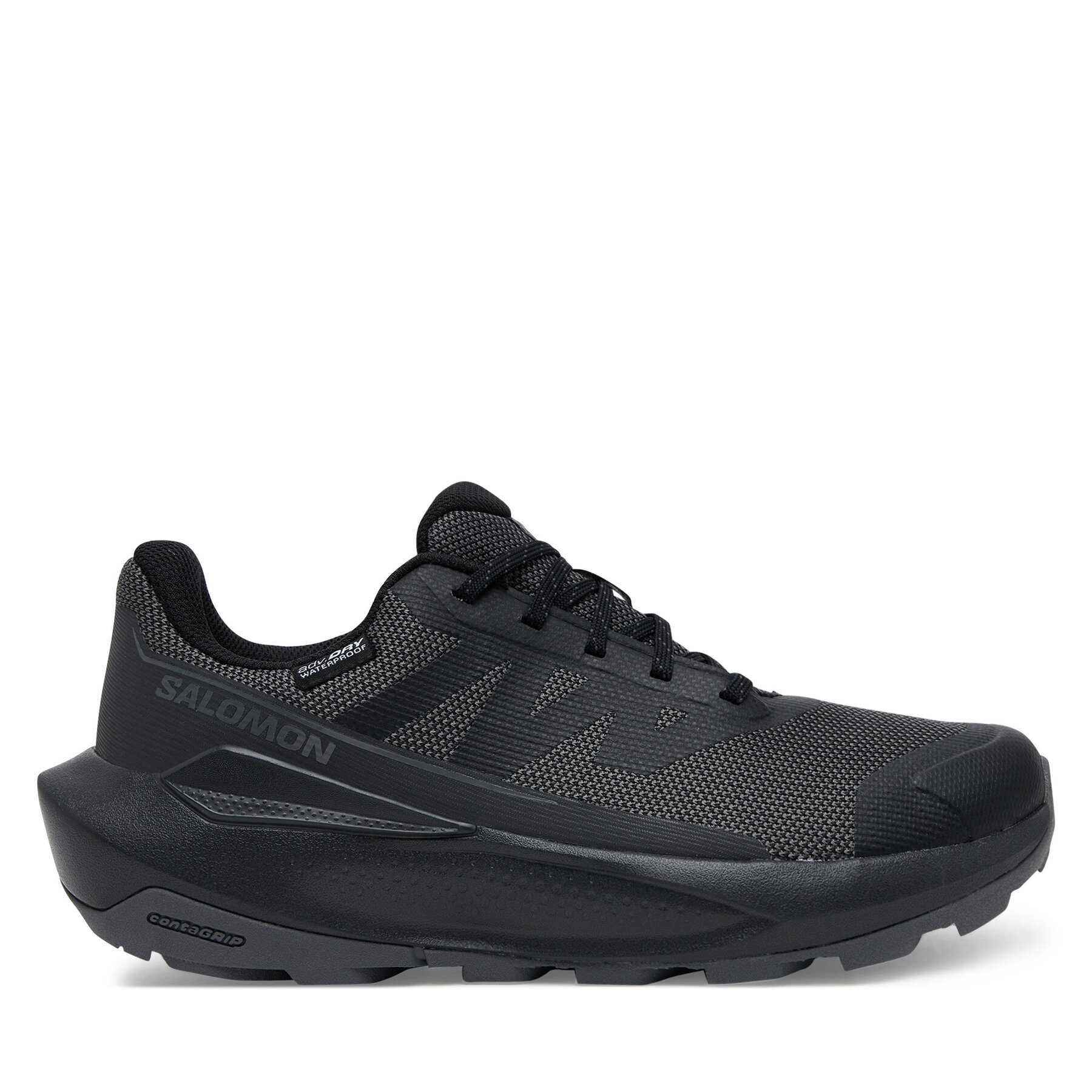 Παπούτσια πεζοπορίας Salomon Elixir Tour Waterproof L47577000 Μαύρο