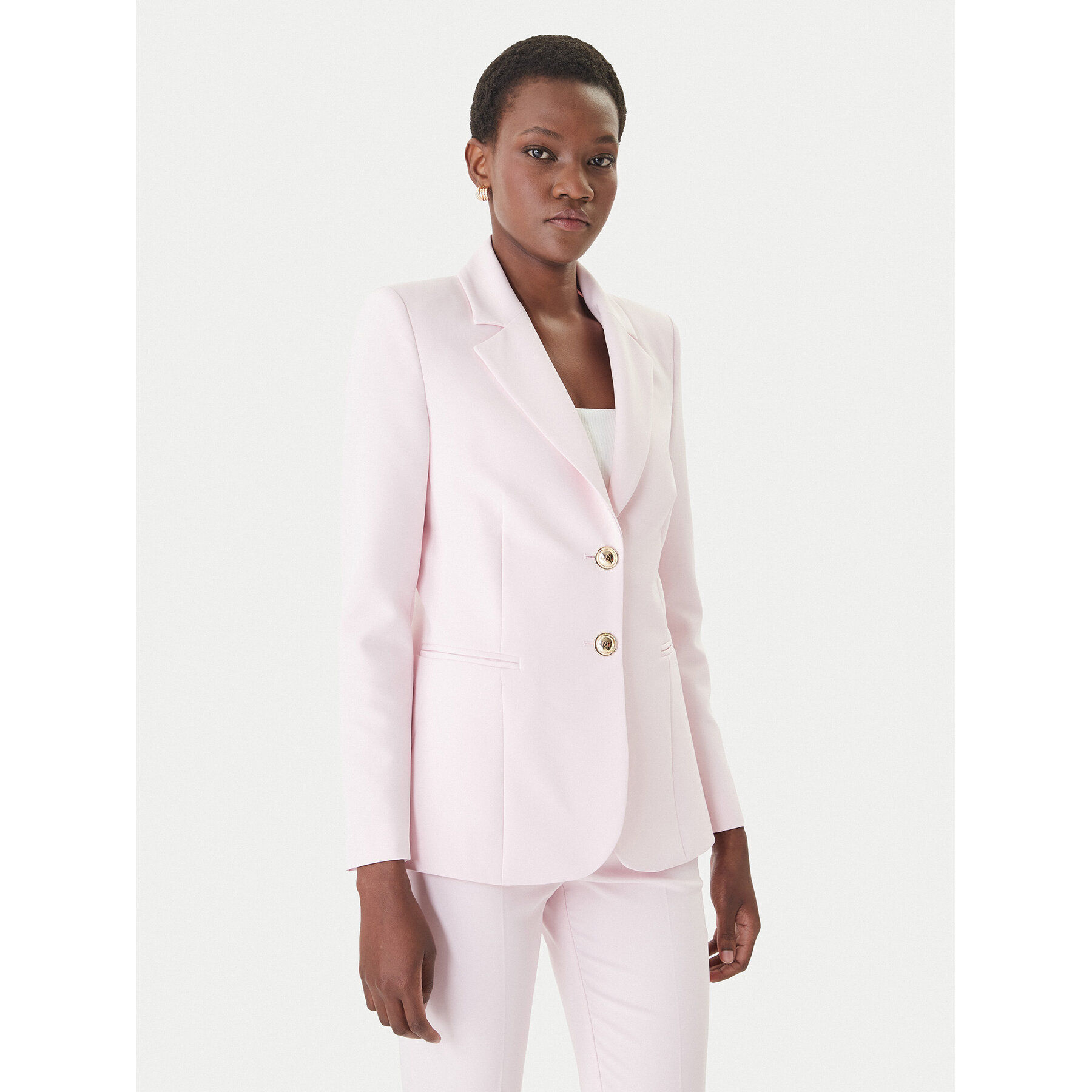 Rinascimento Sakko CFC0128642003 Rosa Regular Fit