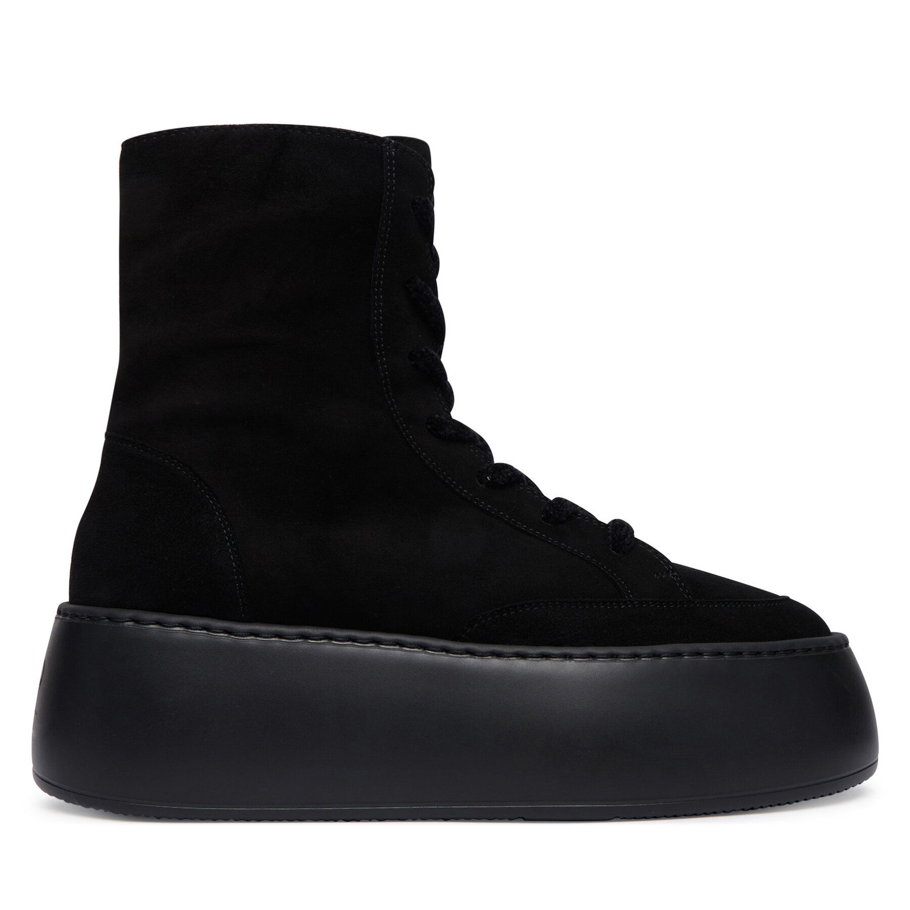 Gležnjače AGL Vibe Lowboot D946512PJV Crna