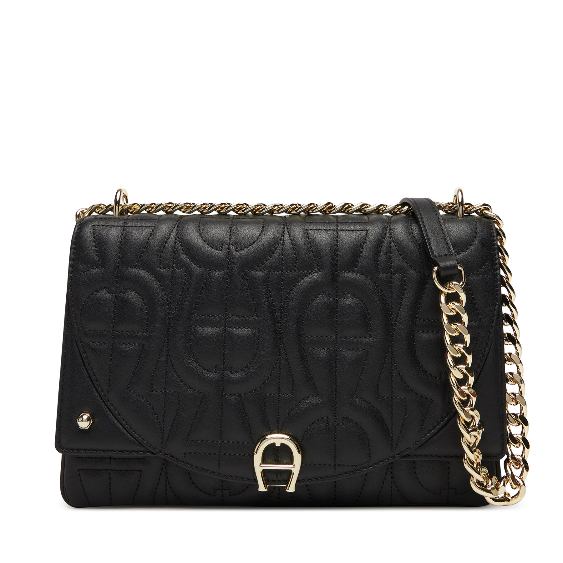 Aigner Τσάντα Aigner Diadora S 132053 Μαύρο