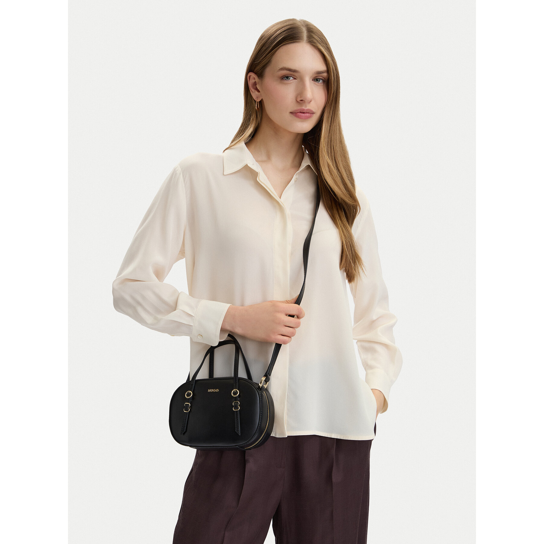Torbica HUGO 50563025 Crna
