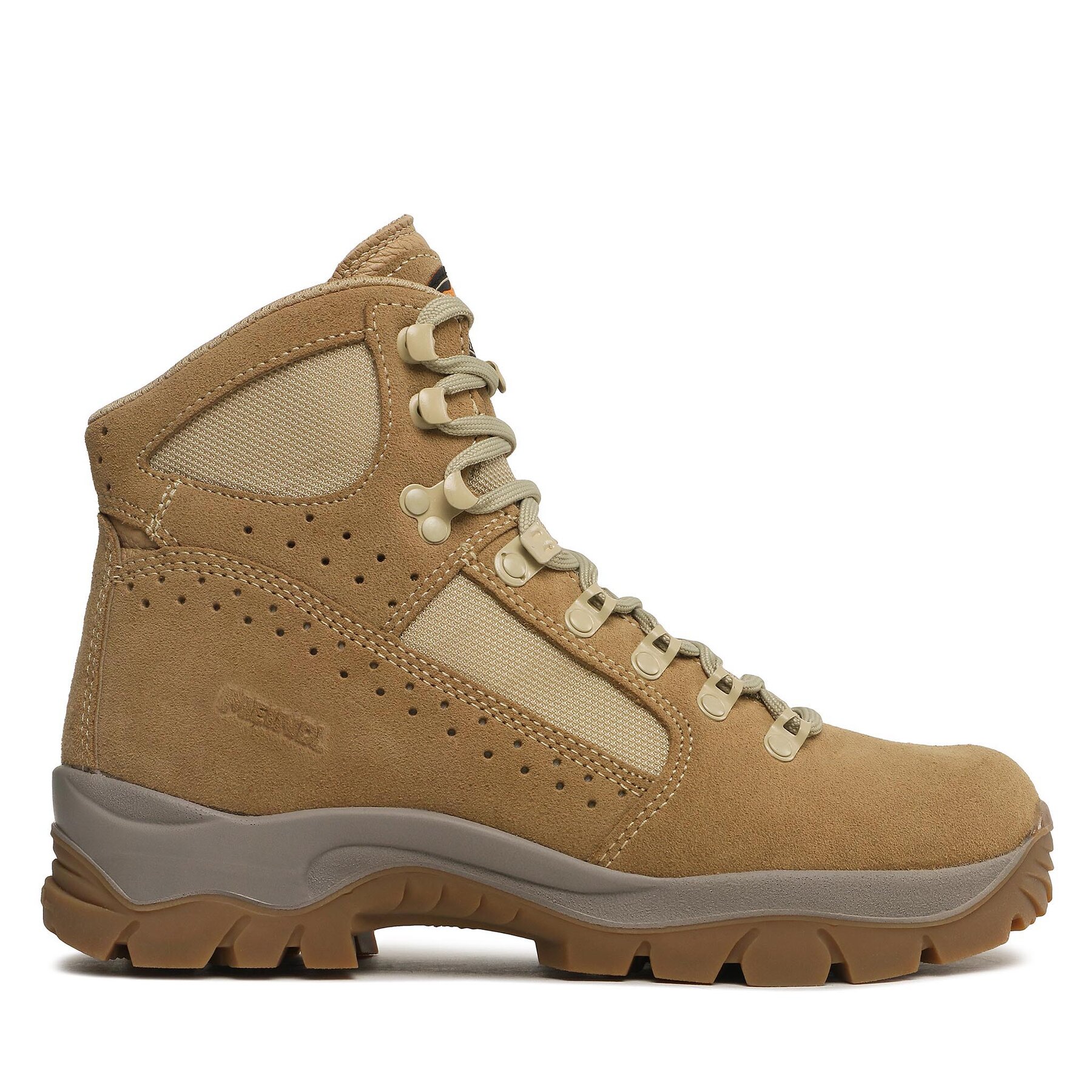 Herren Trekkingschuhe Meindl, Schuhgröße 42_5, Beige, Safari Mid 2885/52