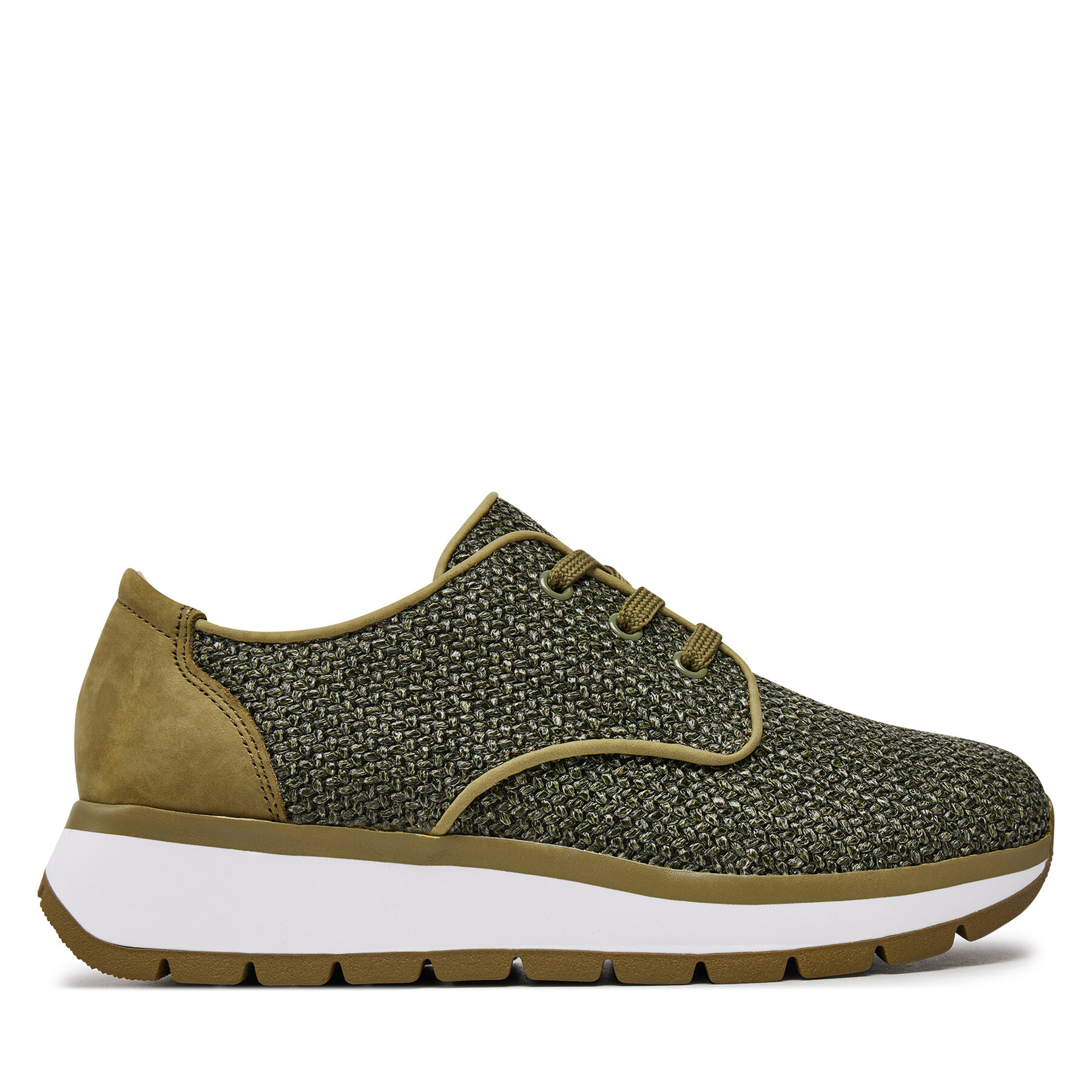 Damskie Sneakersy Caprice, Rozmiar 41 Khaki 9-23703-42