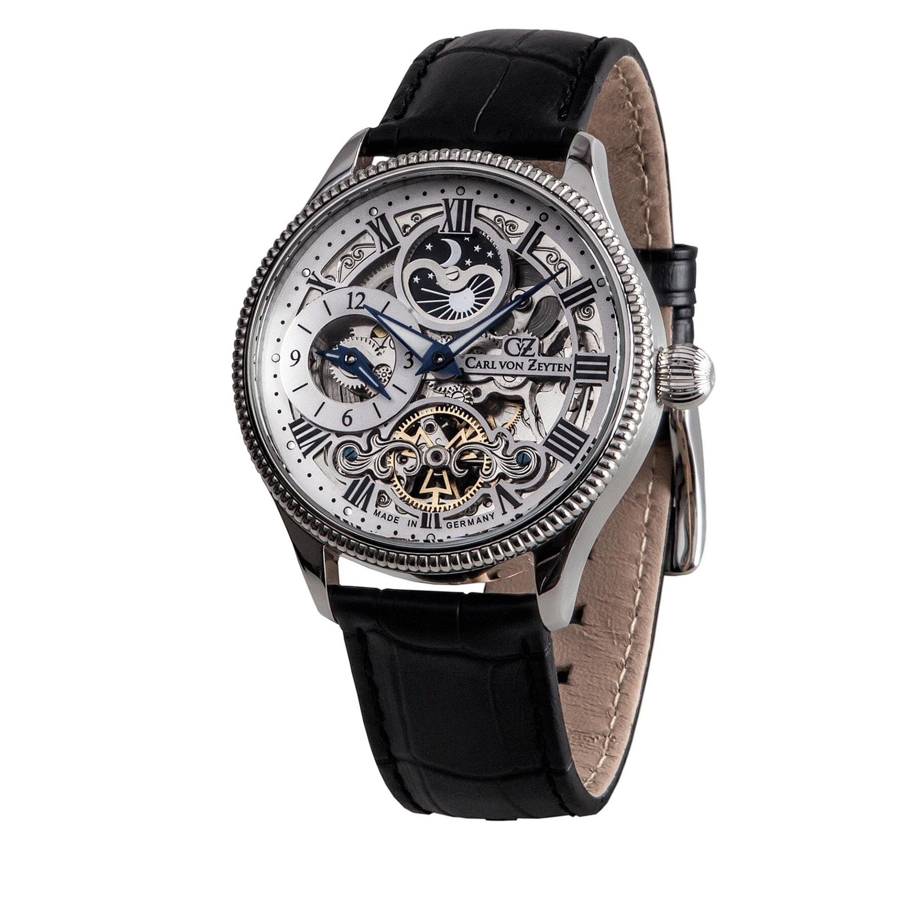 

Годинник Carl Von Zeyten Kirnbach CVZ0034WHS Black/Silver, Чорний