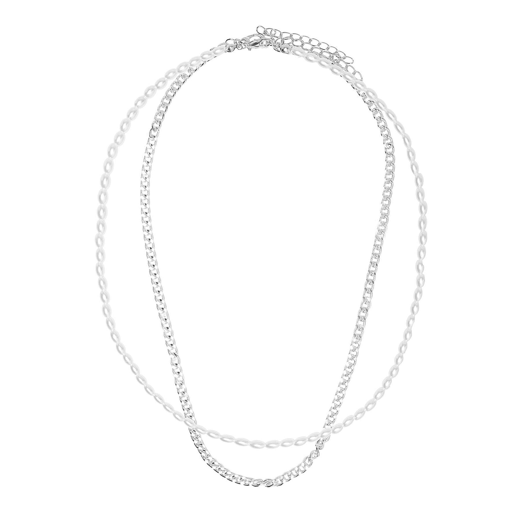 

Намисто ONLY 15284880 Silver 4134208, Сірий