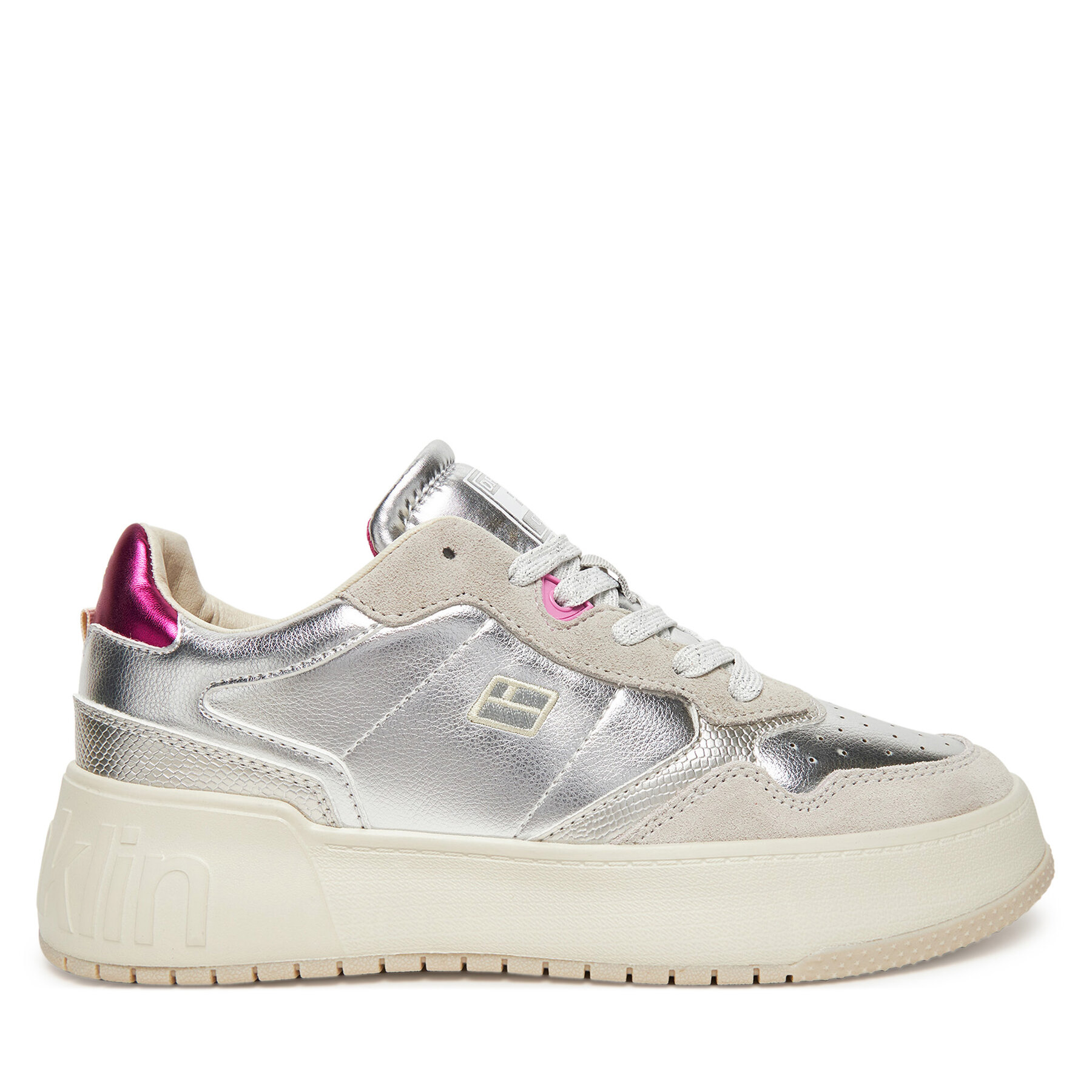 Sneakersy D.Franklin DFSH321095 Strieborná