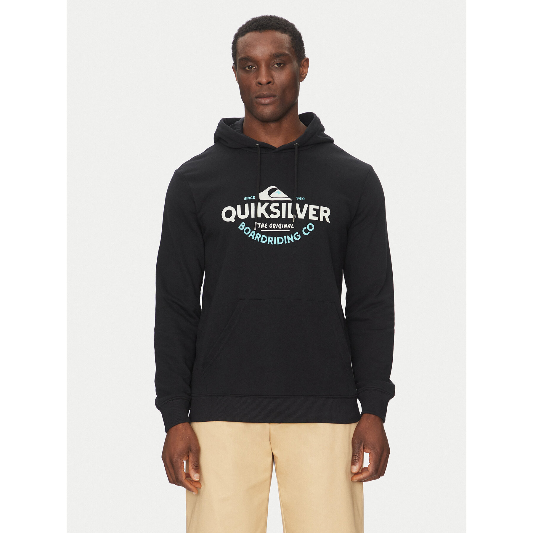 Quiksilver Sweatshirt EQYFT05089 Schwarz Regular Fit
