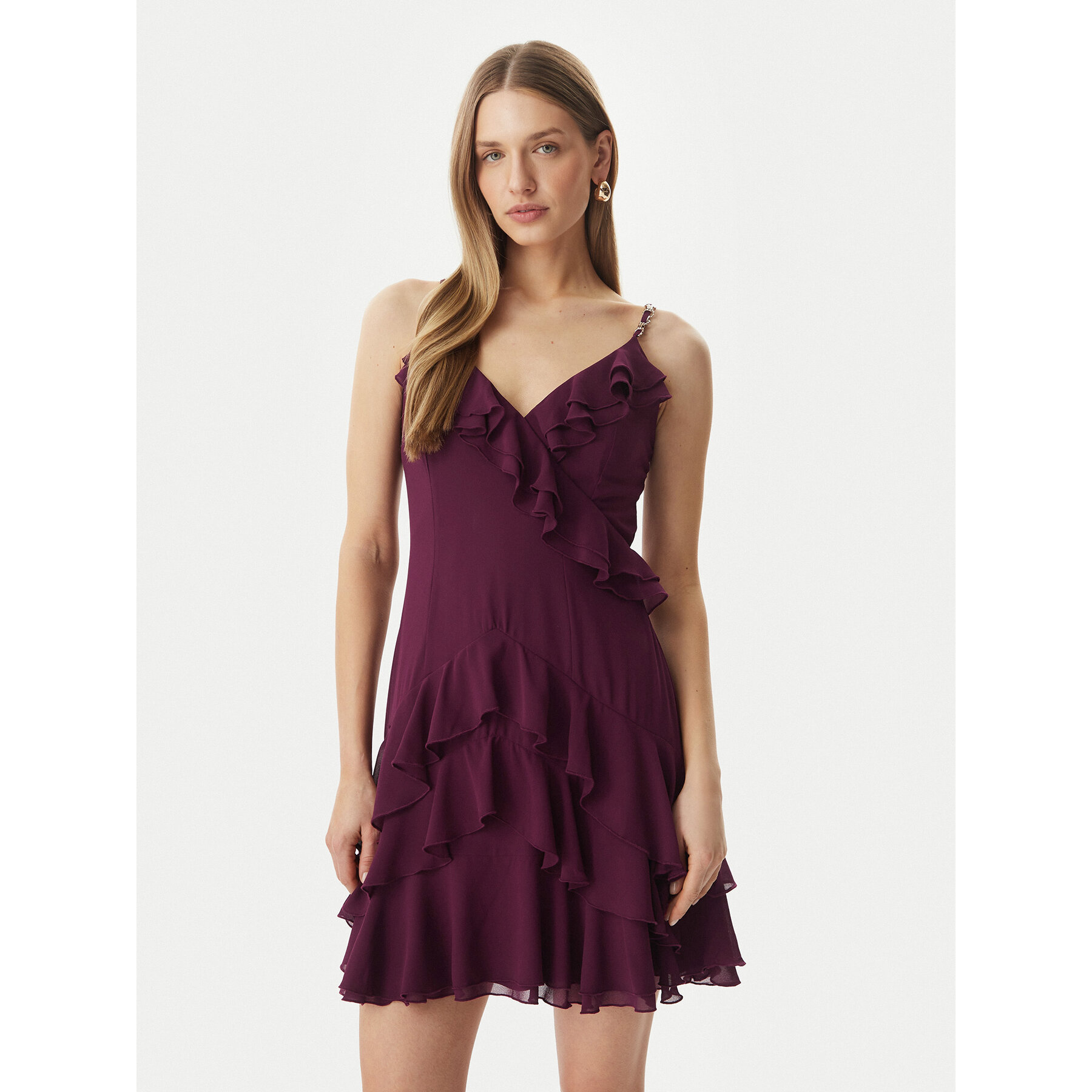 Morgan Coctailkleid 261-RDADOU Dunkelrot Regular Fit