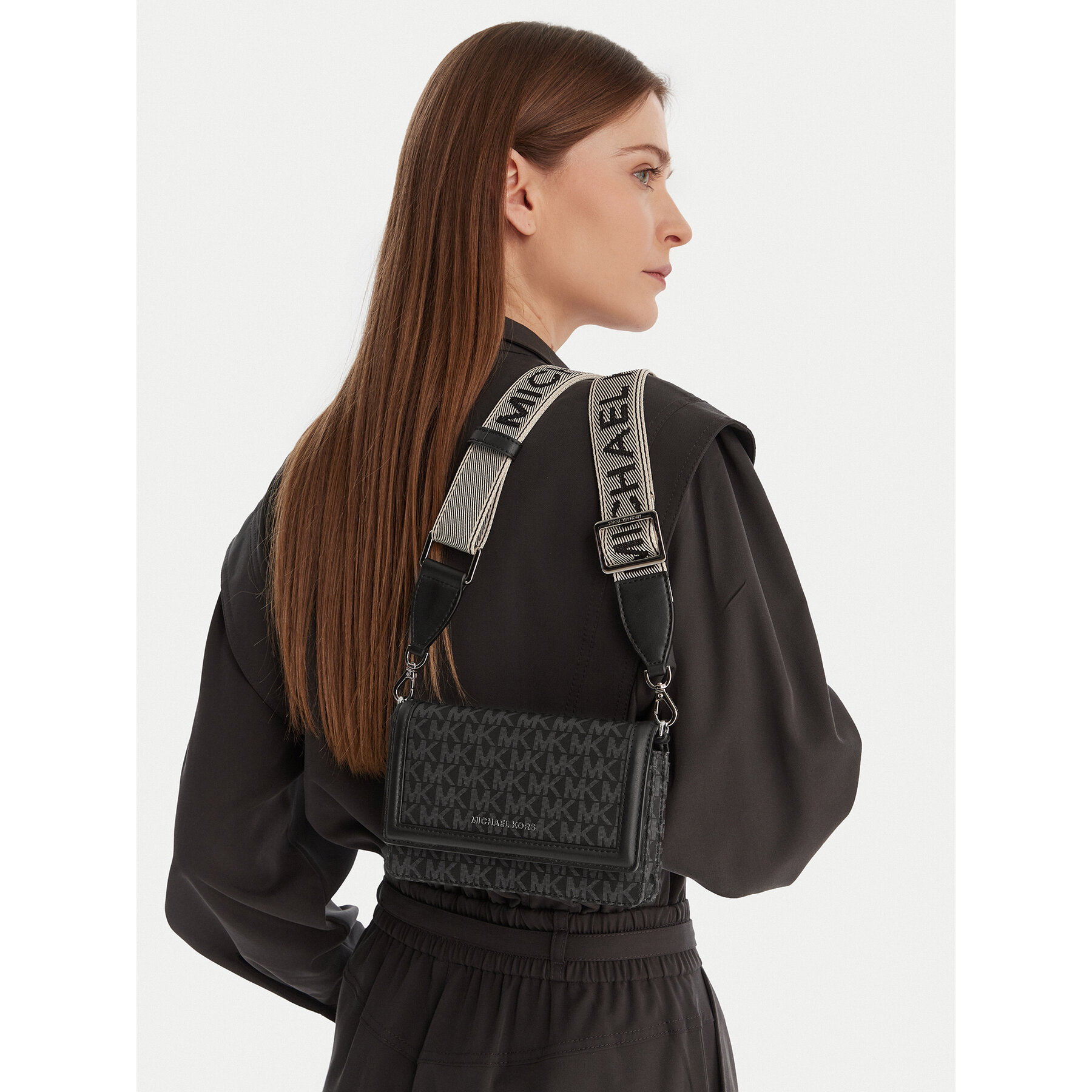 Borsetta MICHAEL Michael Kors 32S5SJ6C1C Nero